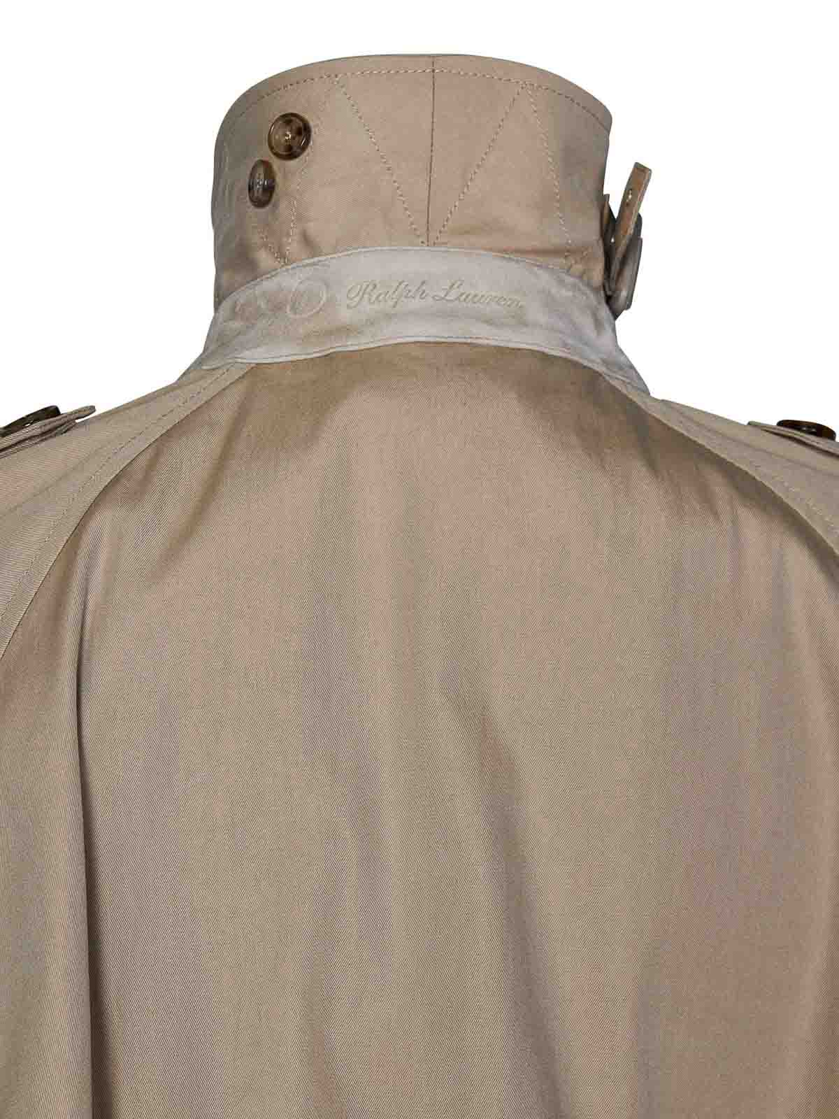 Shop Ralph Lauren Niles Trench In Beige