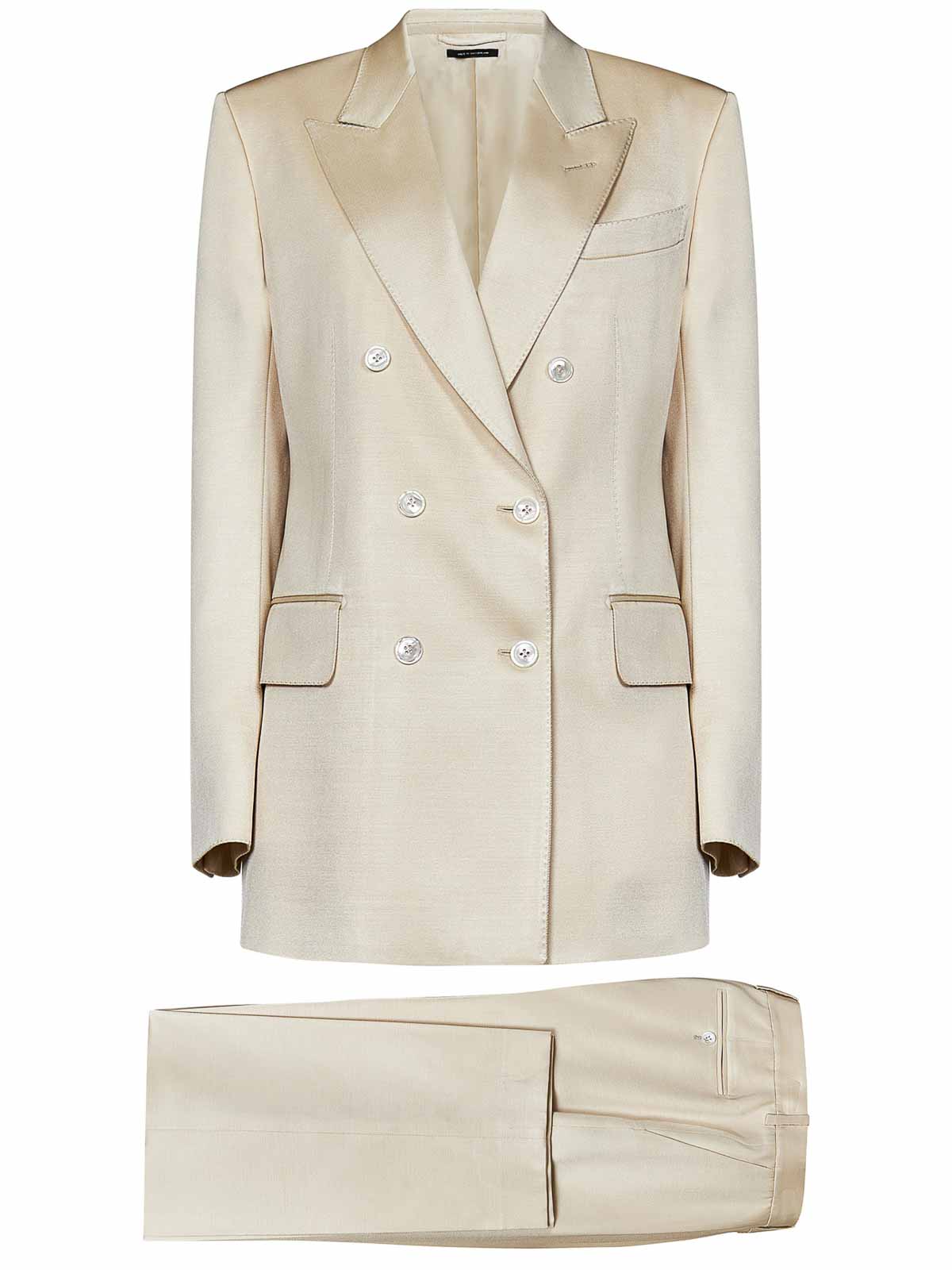 Shop Tom Ford Formal Suit In Silver