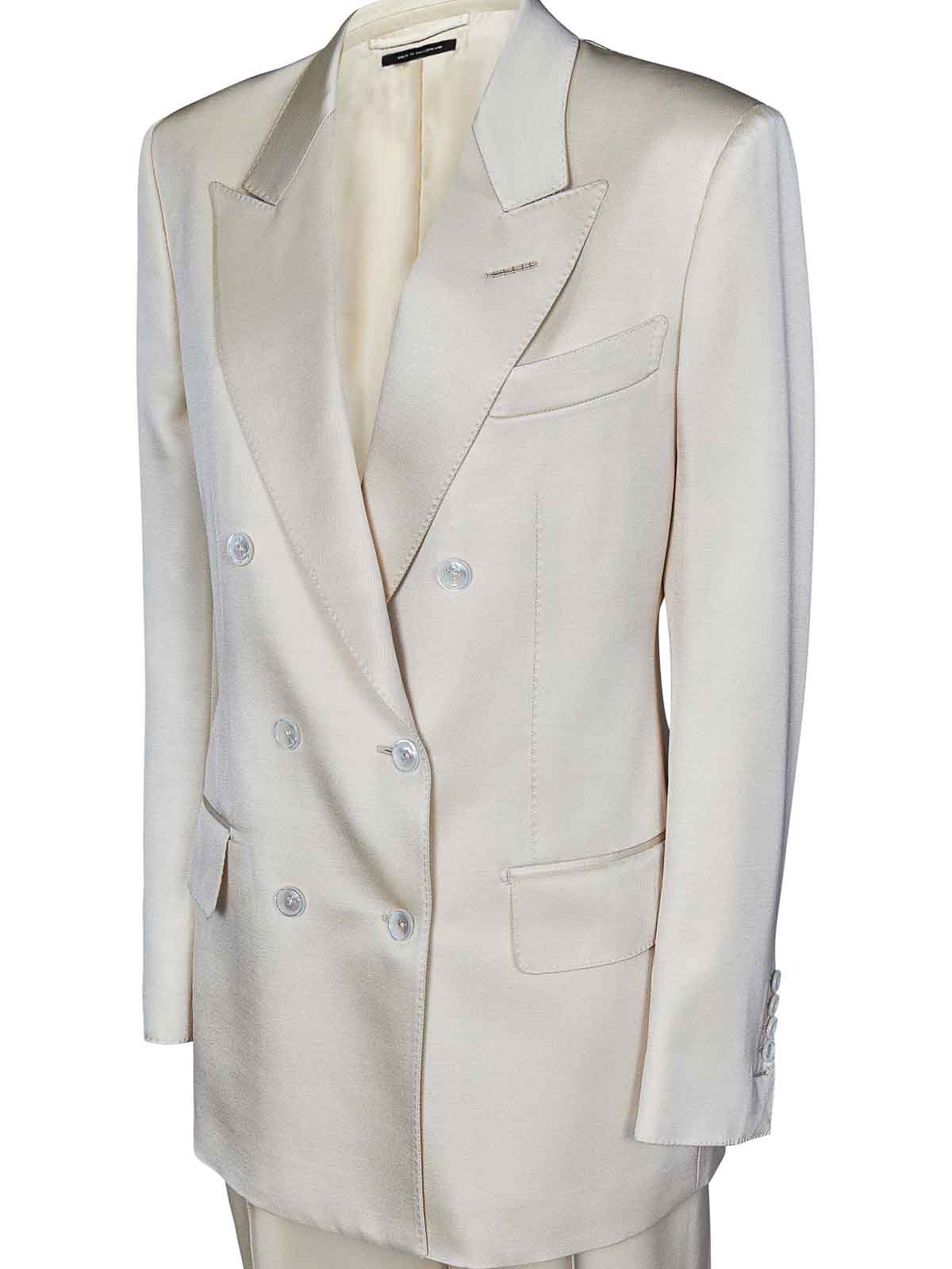 Shop Tom Ford Formal Suit In Silver