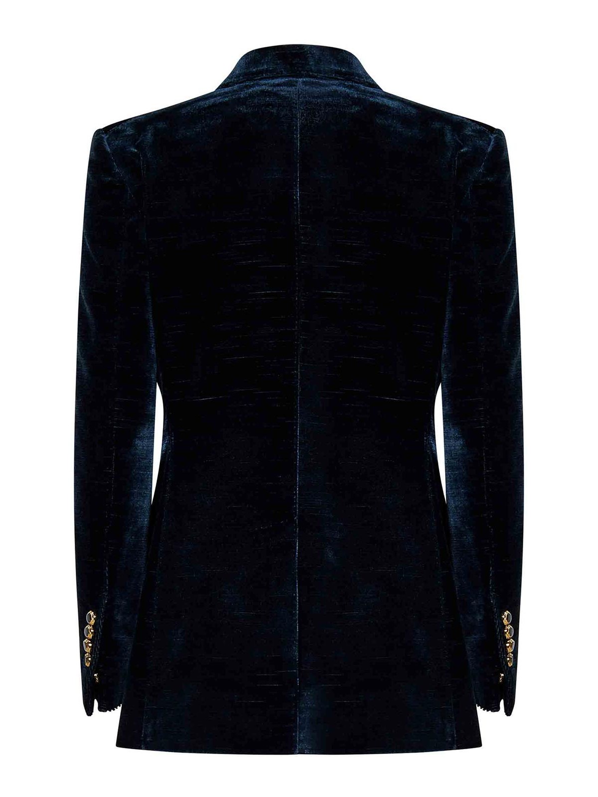 Shop Tom Ford Double-breasted Blazer In Blue