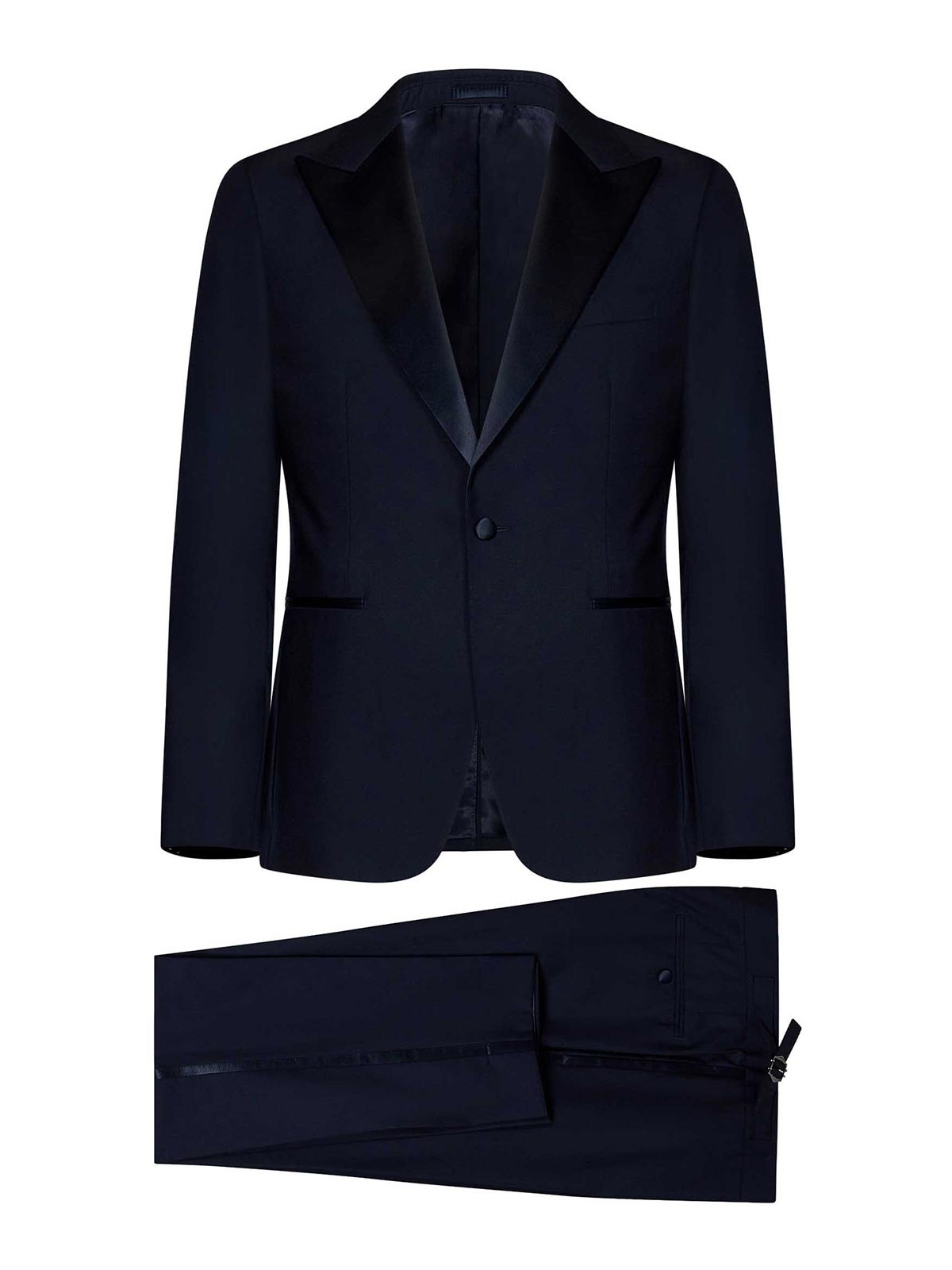 Shop Low Brand Formal Suit In Blue