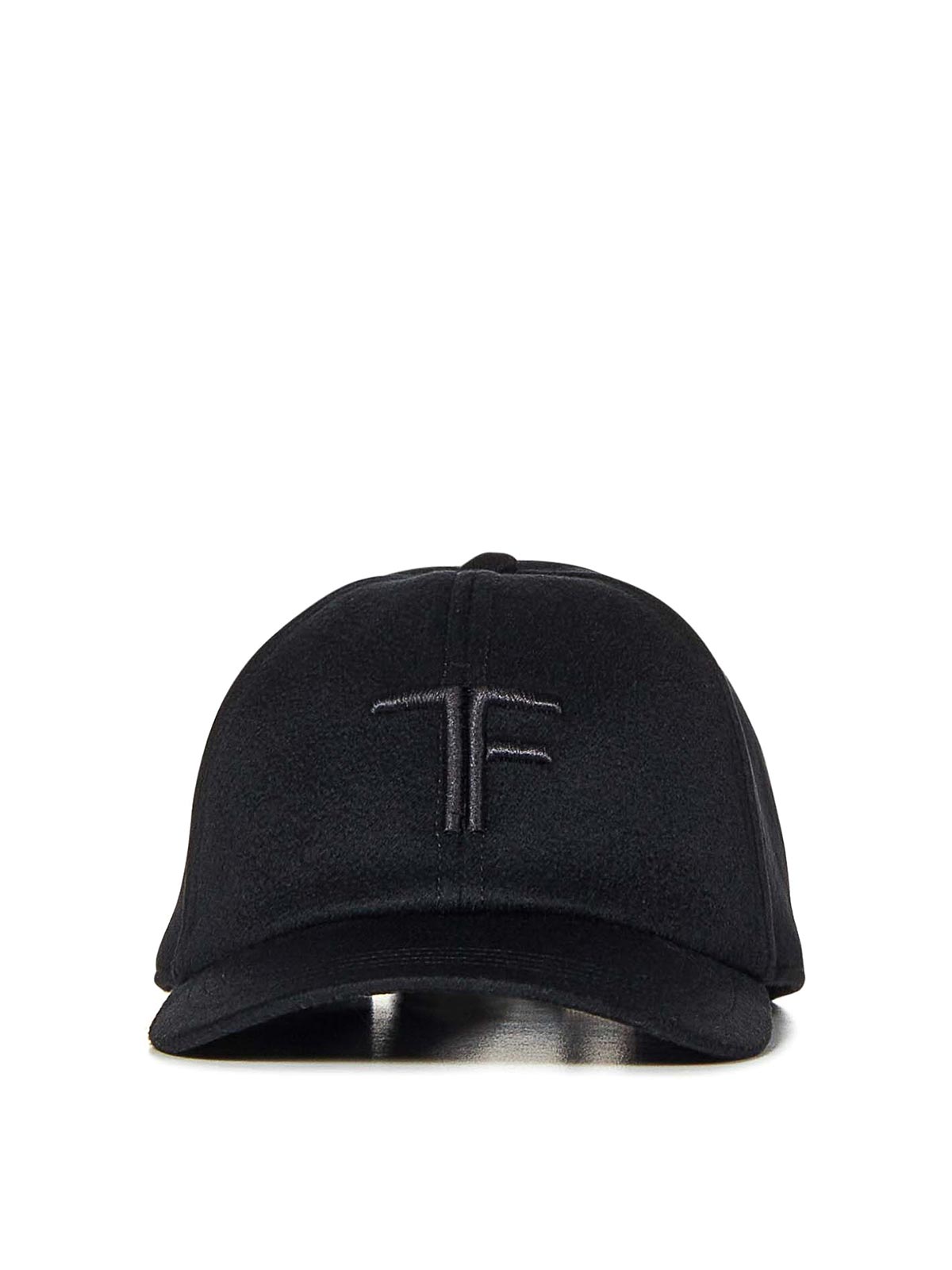 Shop Tom Ford Black Cashmere Baseball Cap