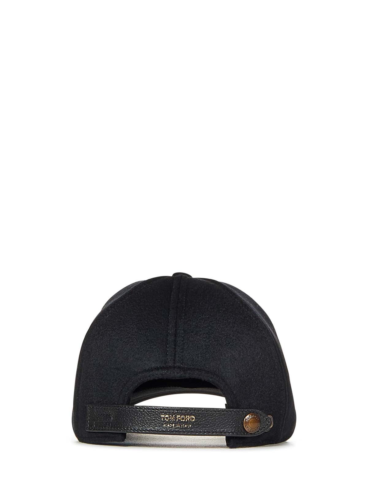 Shop Tom Ford Black Cashmere Baseball Cap