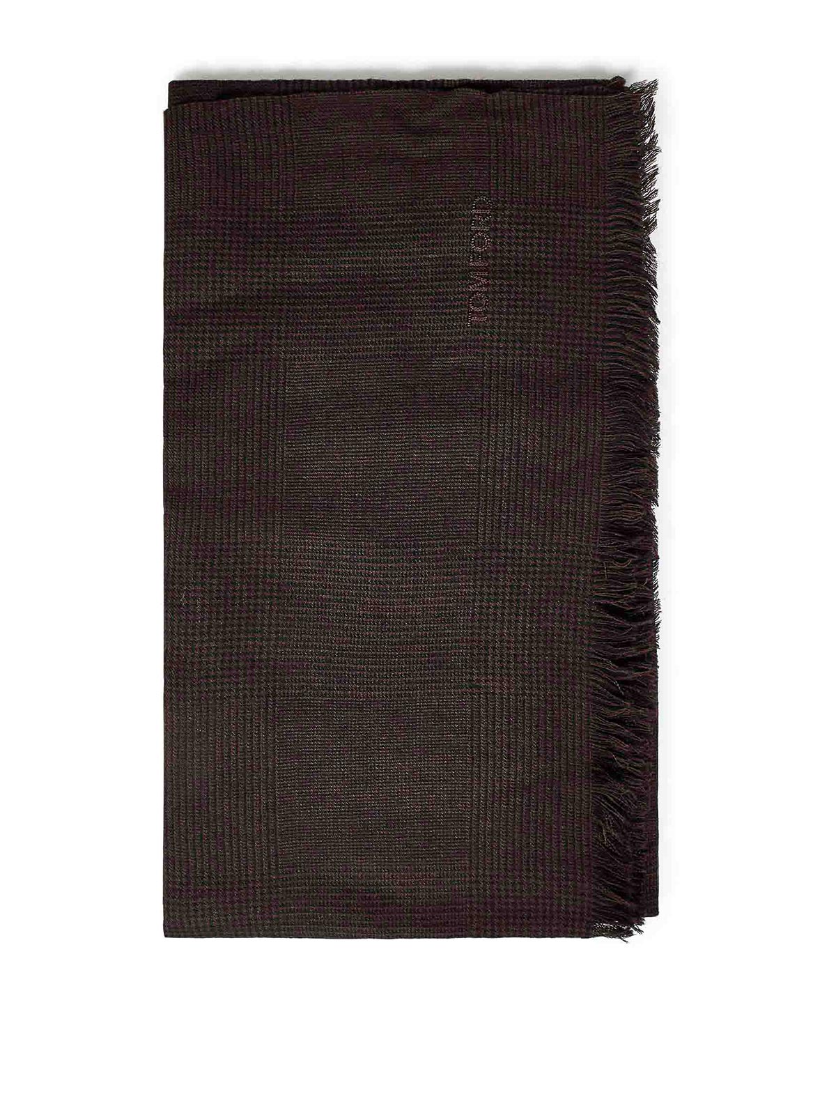 Shop Tom Ford Wool Scarf In Black