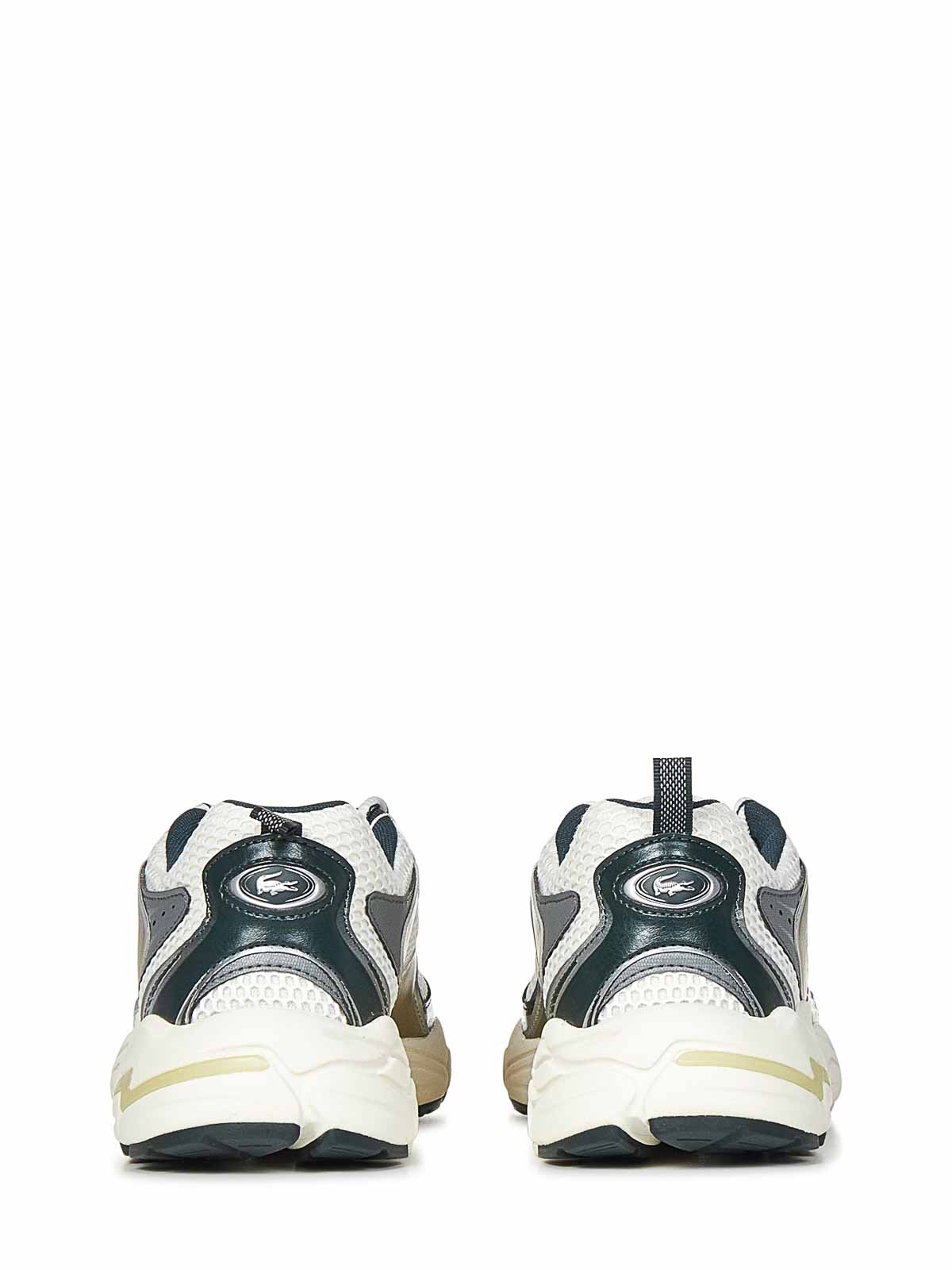 Shop Lacoste Logo Sneakers In White