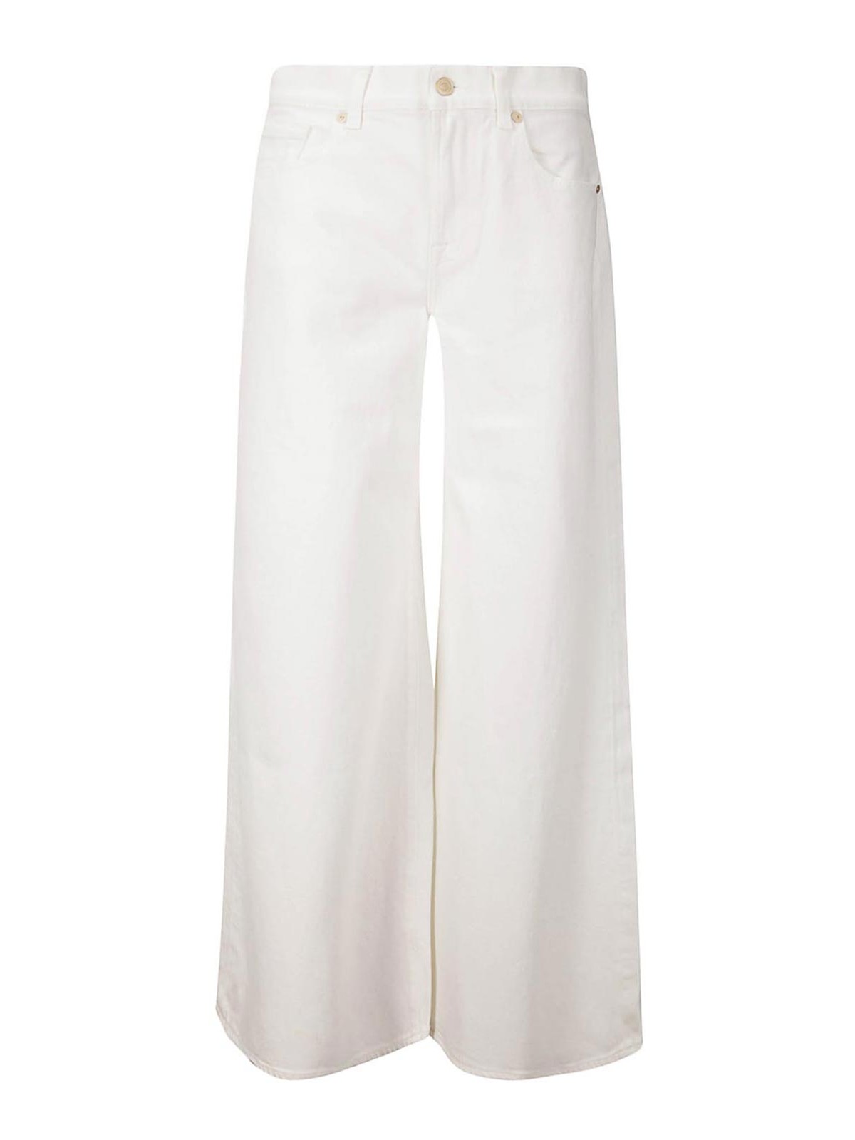 Shop 7 For All Mankind Willow Wide Colored Mankind Vintage White