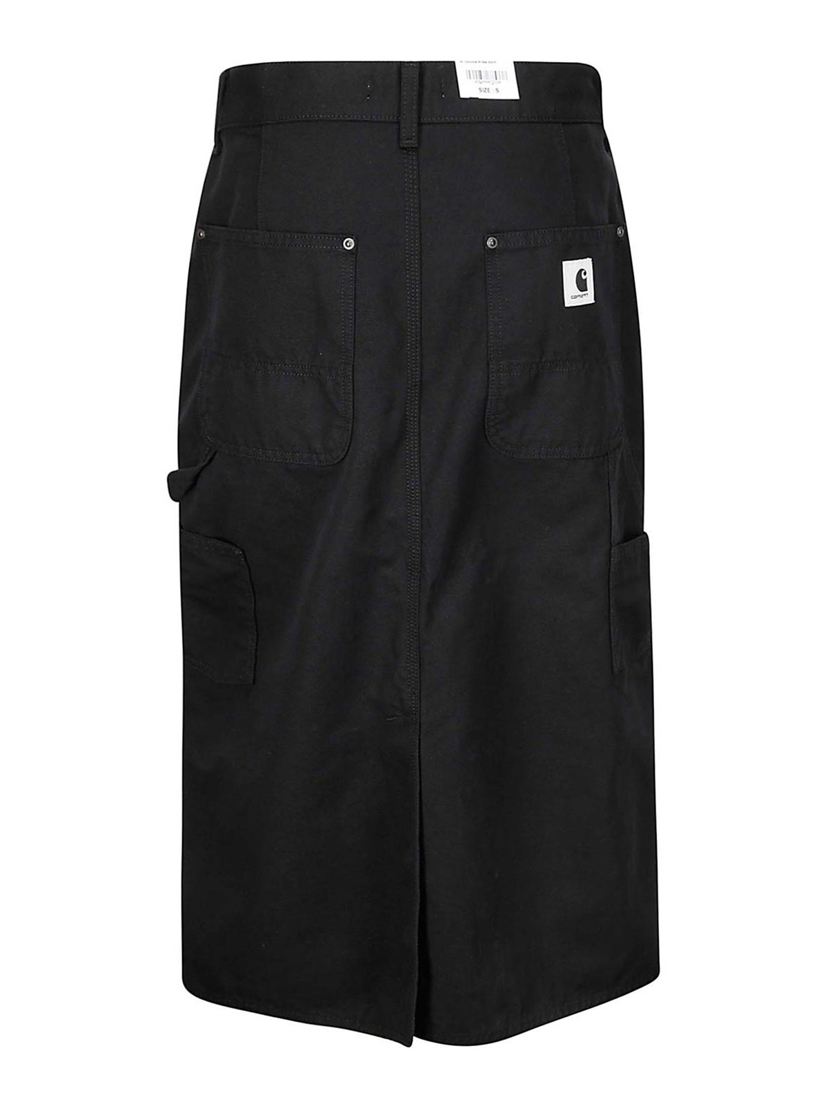 Shop Carhartt W Double Knee Skirt Hubbard In Black