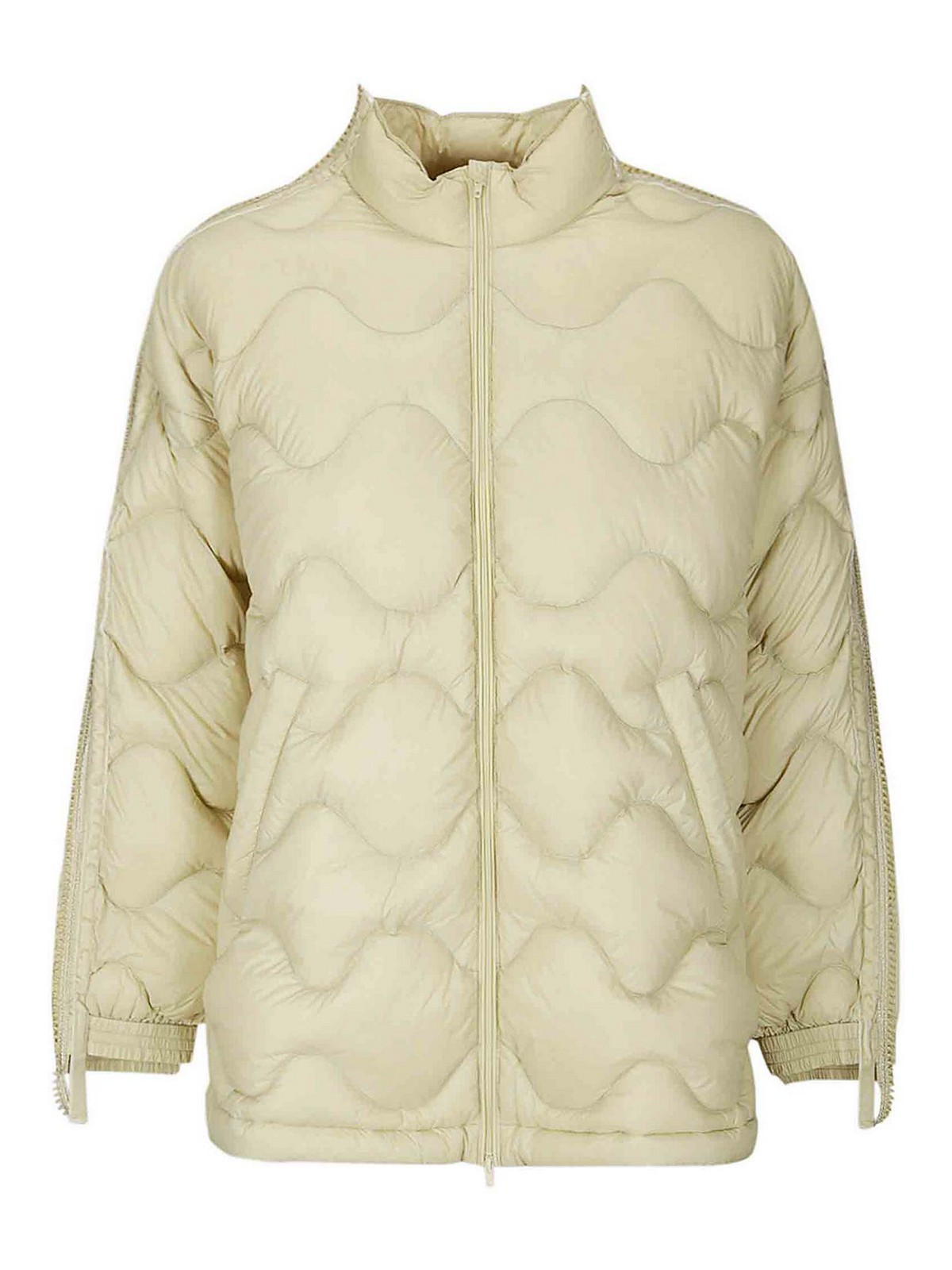 Shop Jnby Down Jacket In Cream