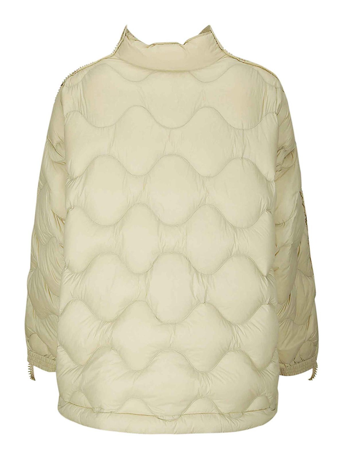 Shop Jnby Down Jacket In Cream