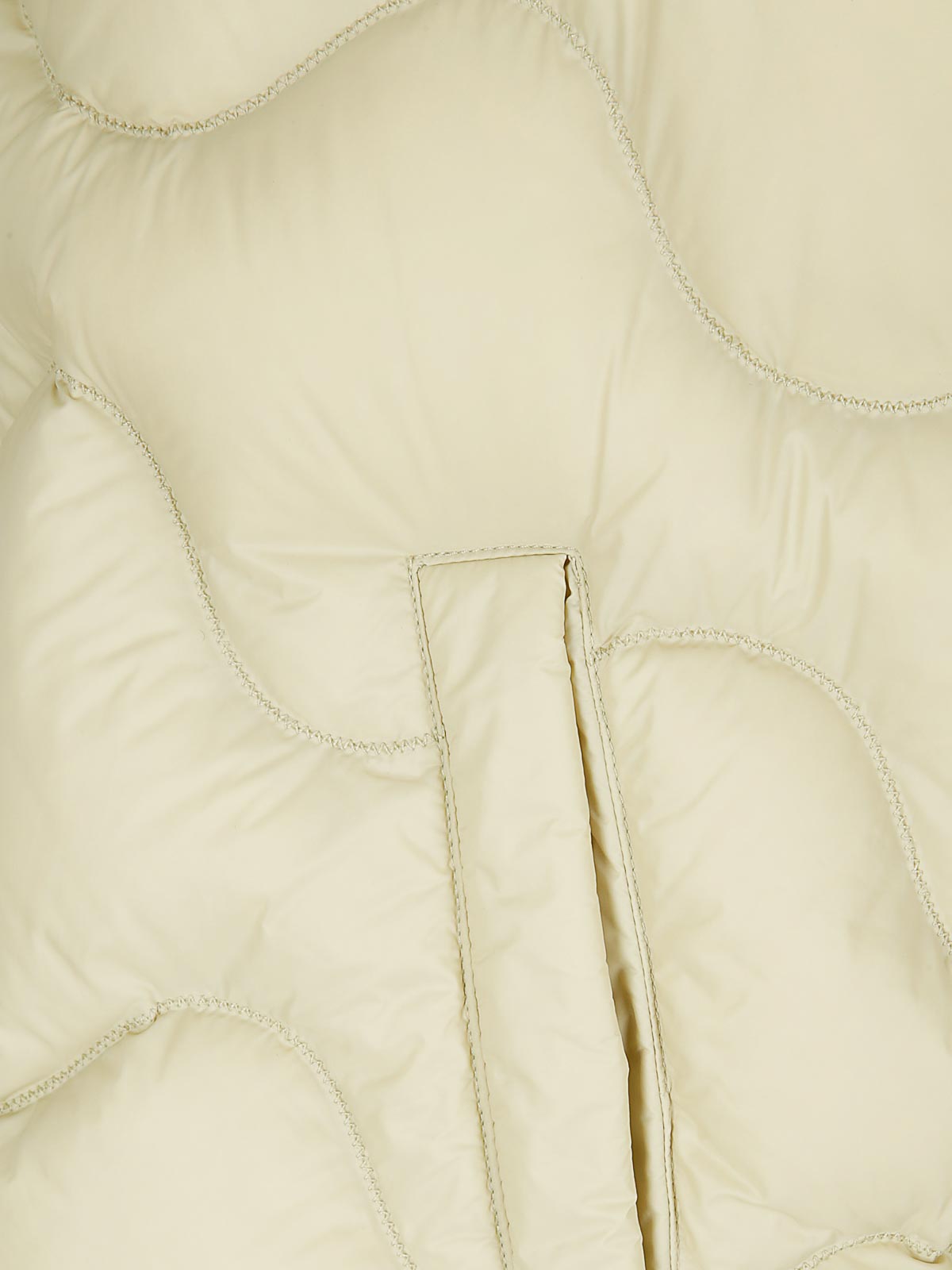 Shop Jnby Down Jacket In Cream