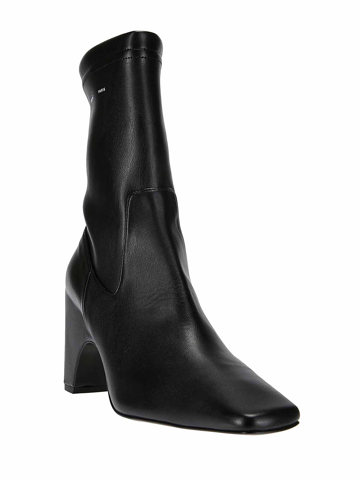 Shop Coperni Low Bridge Stretch Boots In Black