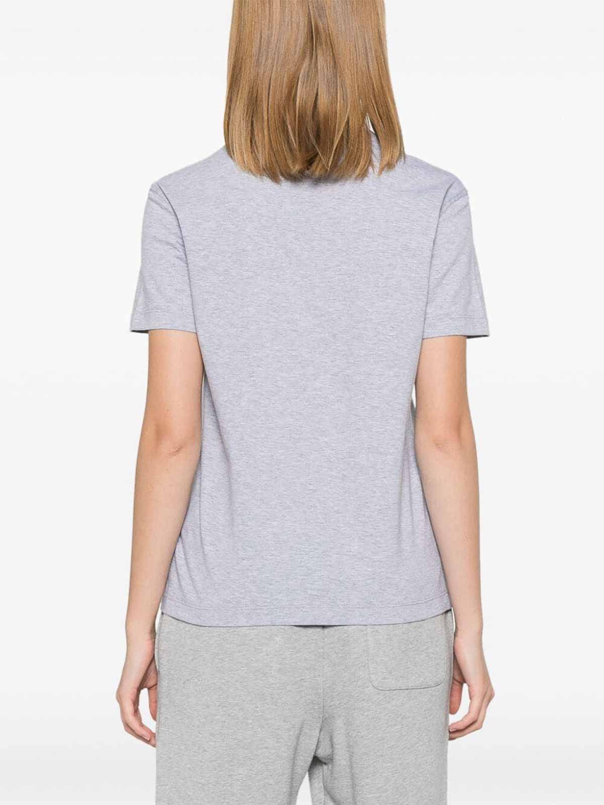 Shop Fendi T-shirt In Grey