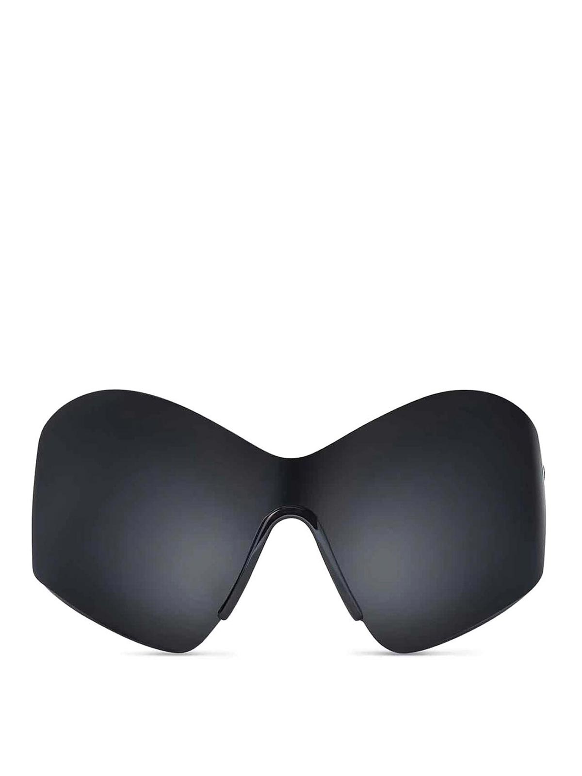 Shop Balenciaga Butterfly Mask In Black