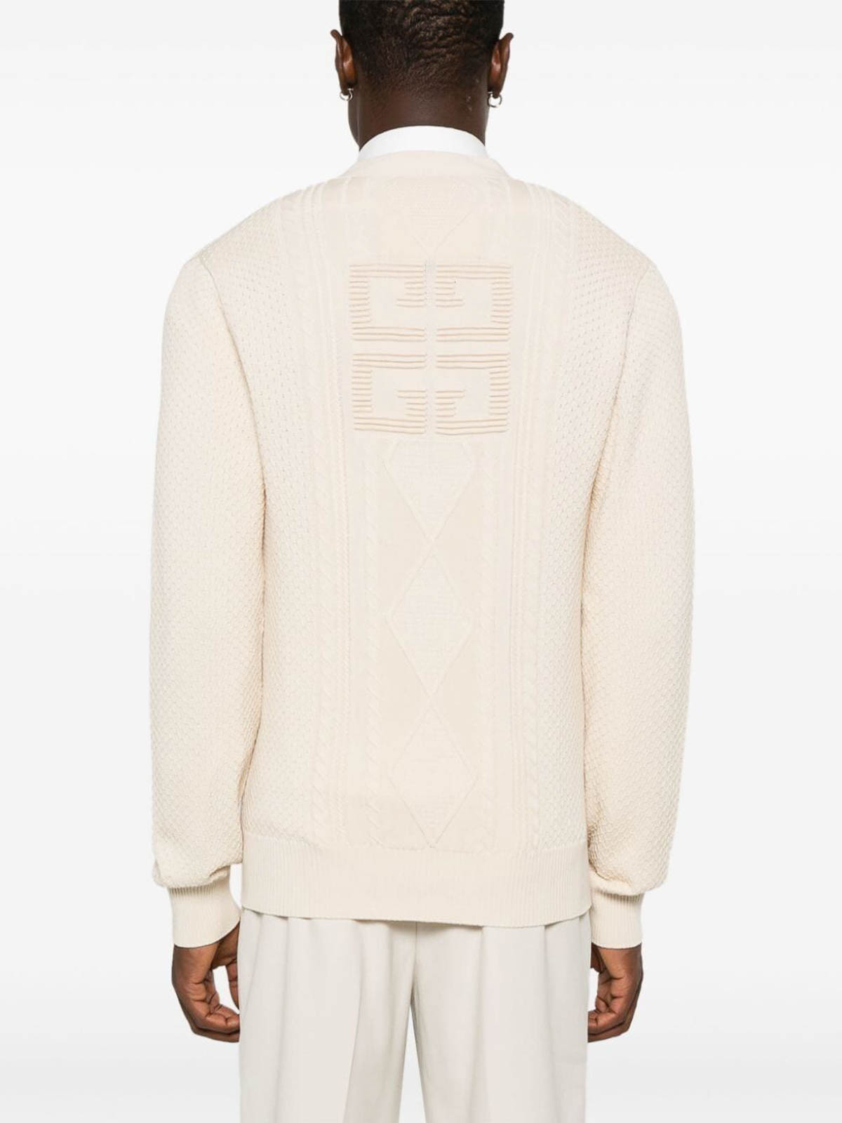 Shop Givenchy Sweater In White