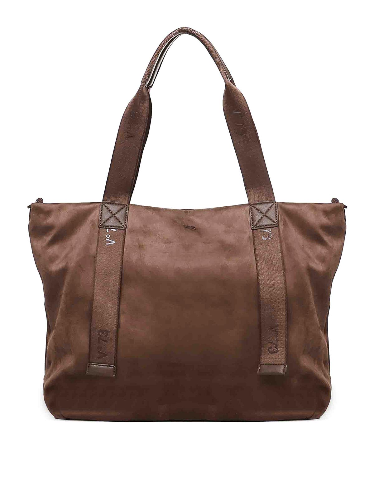 Shop V73 Julia Bag In Cotton In Brown