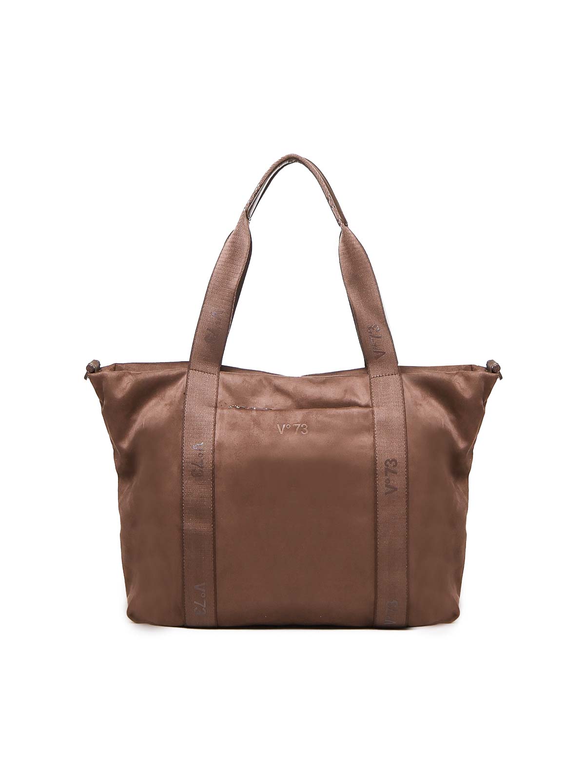 Shop V73 Julia Bag In Cotton In Brown