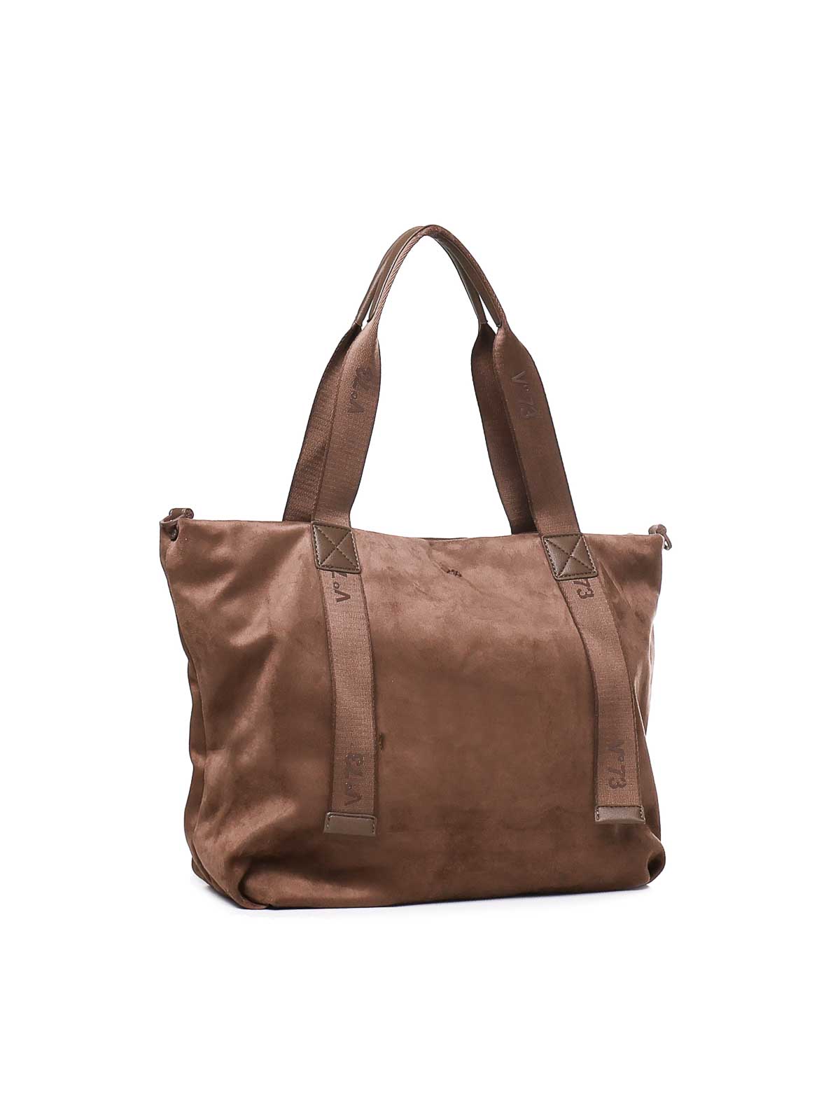 Shop V73 Julia Bag In Cotton In Brown