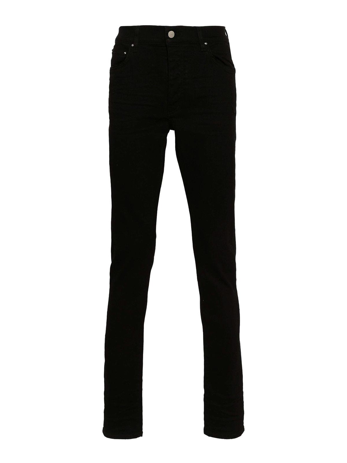 Amiri Stack Skinny Jeans In Black