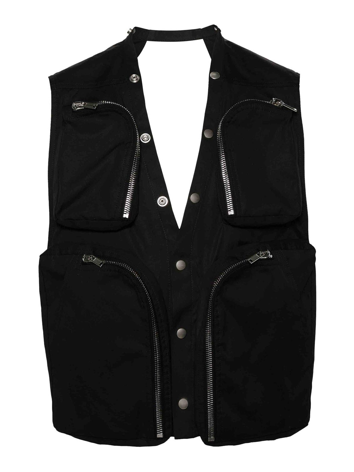 Rick Owens Cargo Vest In Black