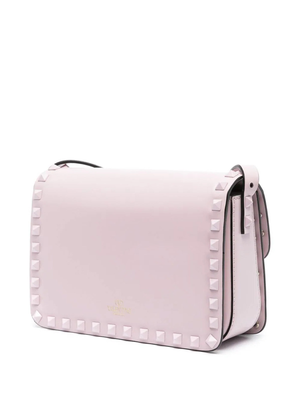 Shop Valentino Small Rockstud23 Bag In Pink