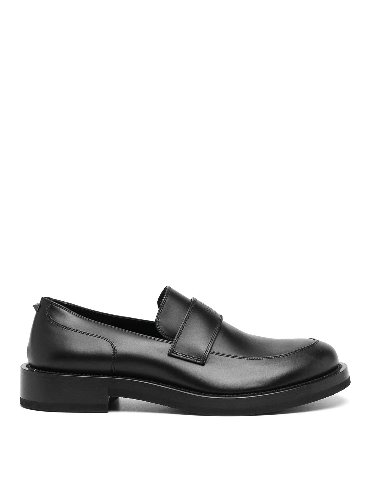 Valentino Garavani Rockstud Essential Loafer In Black