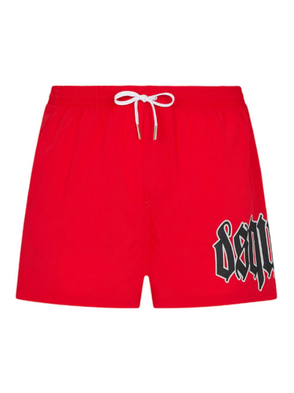 Dsquared2 Boxer Midi In Red