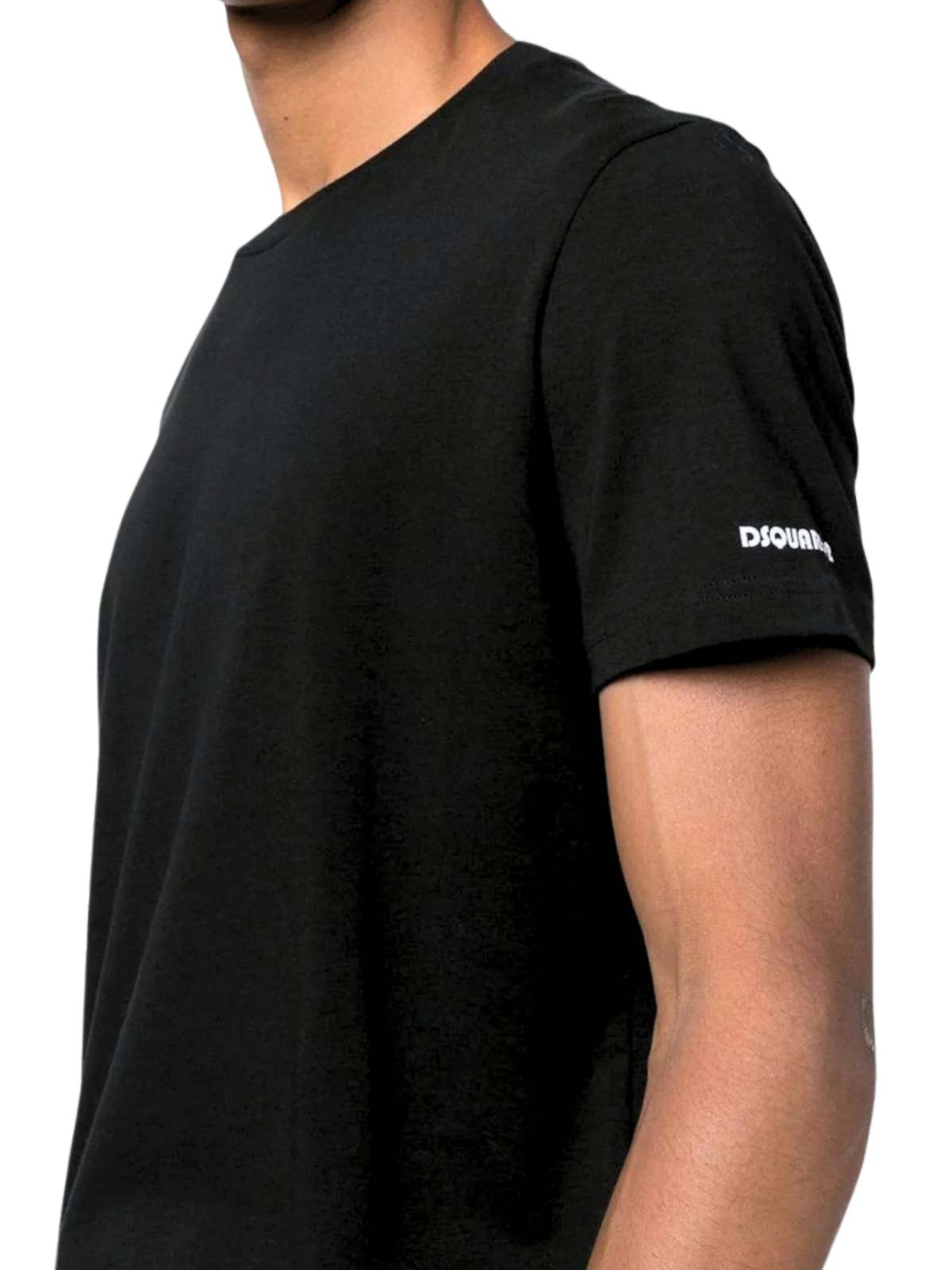 Shop Dsquared2 Bi-pack Tee In Black