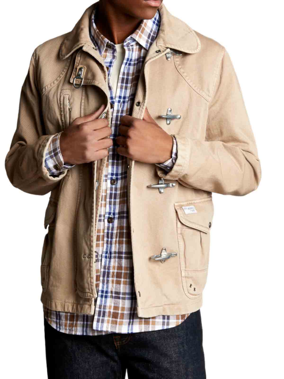 Shop Fay Jacket In Beige