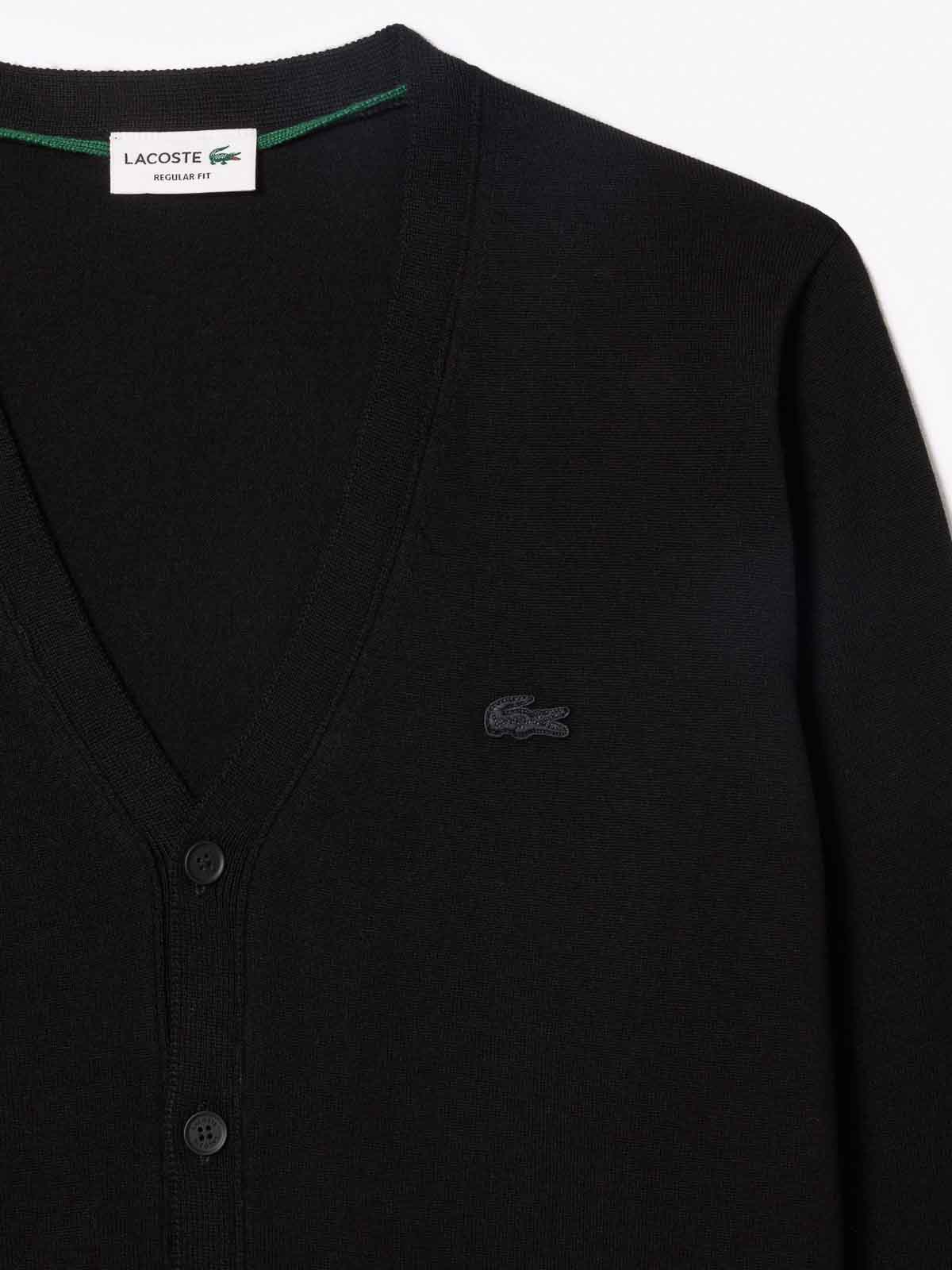 Shop Lacoste Pullover In Black