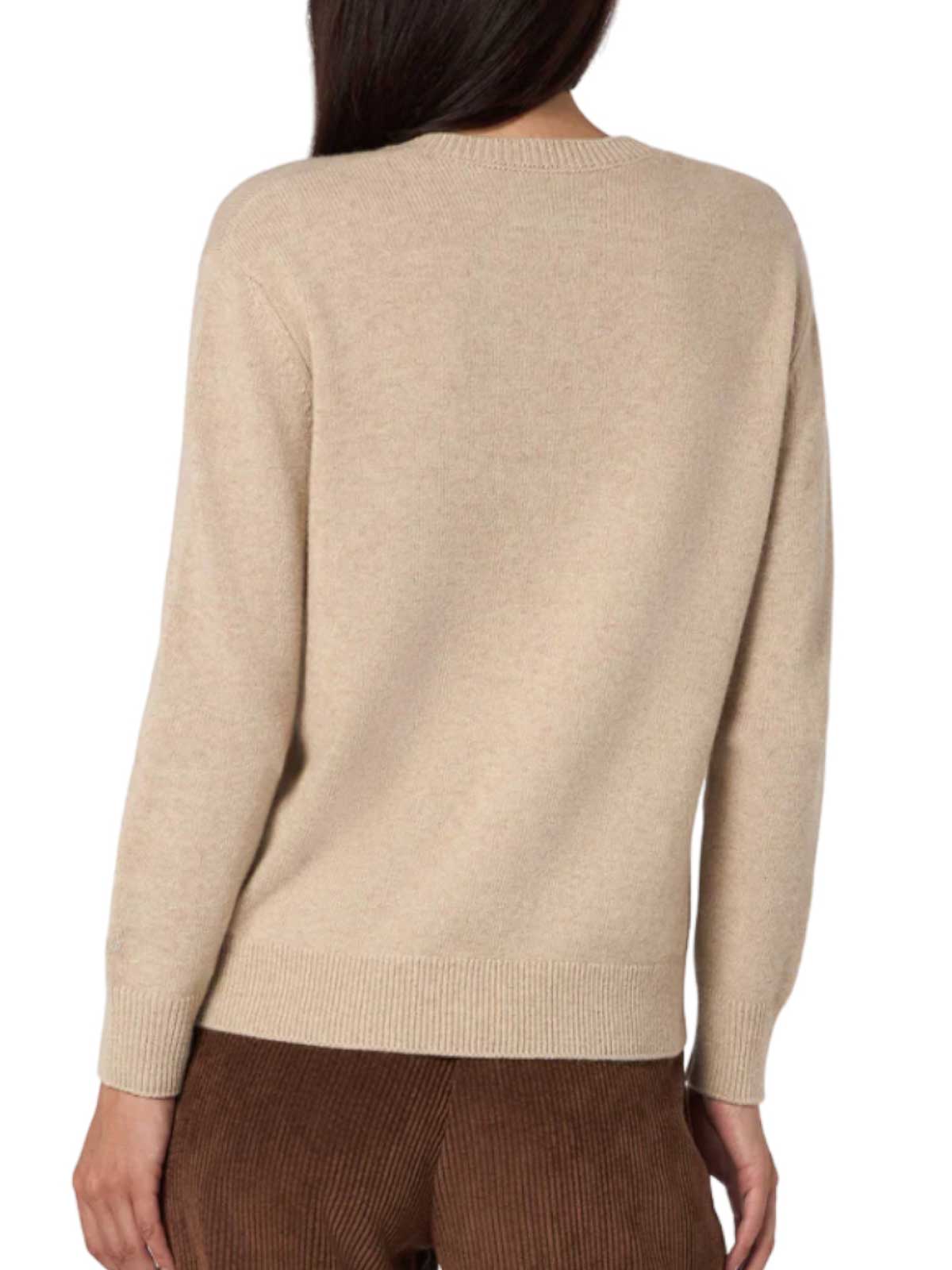 Shop Mc2 Saint Barth Sweater In Beige