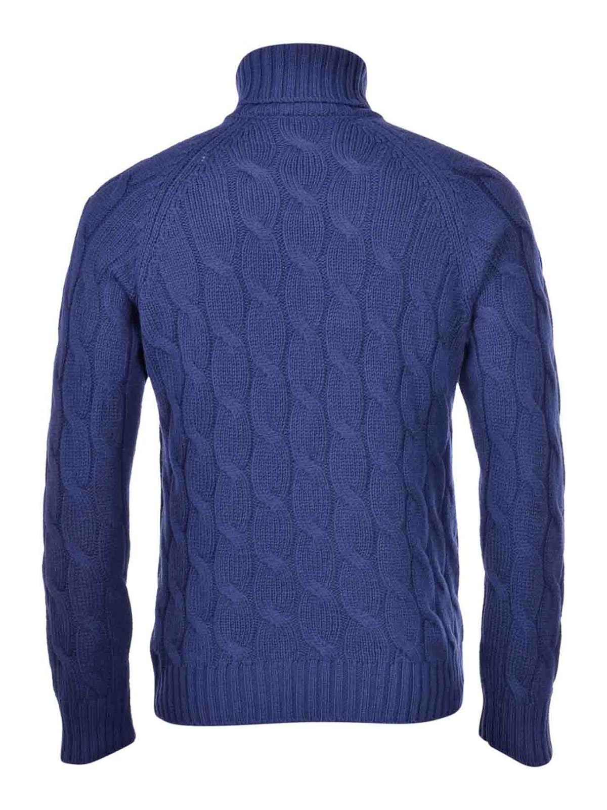 Shop Paolo Fiorillo Turtleneck In Blue