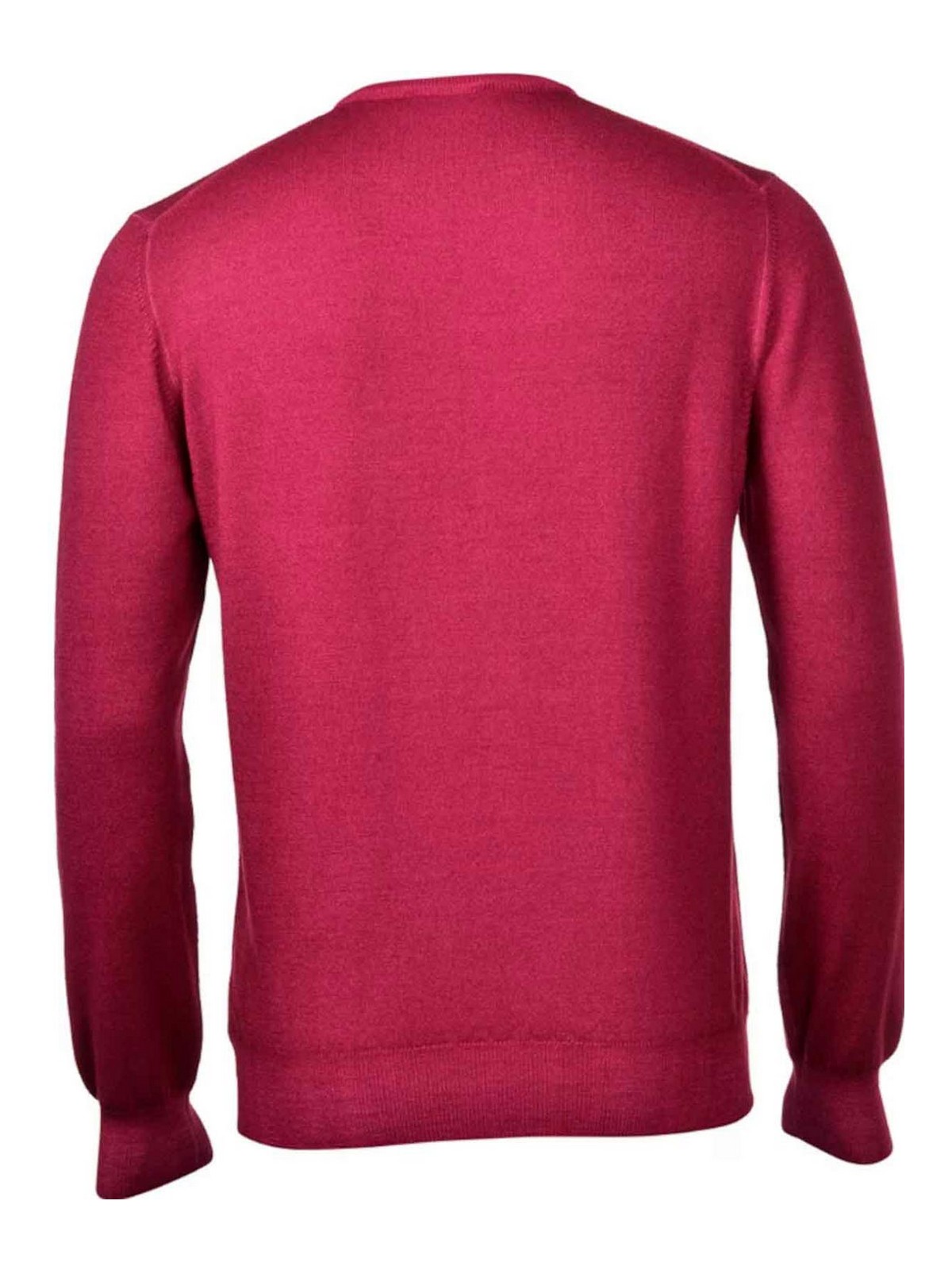 Shop Paolo Fiorillo Wool Pullover In Red