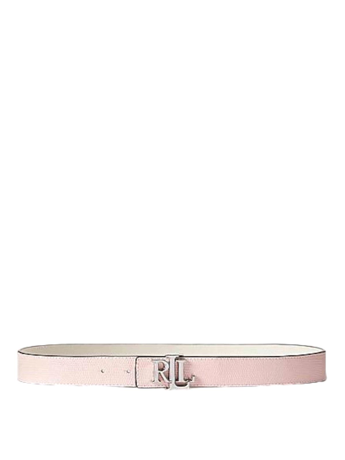 Lauren Ralph Lauren Belt In Pink