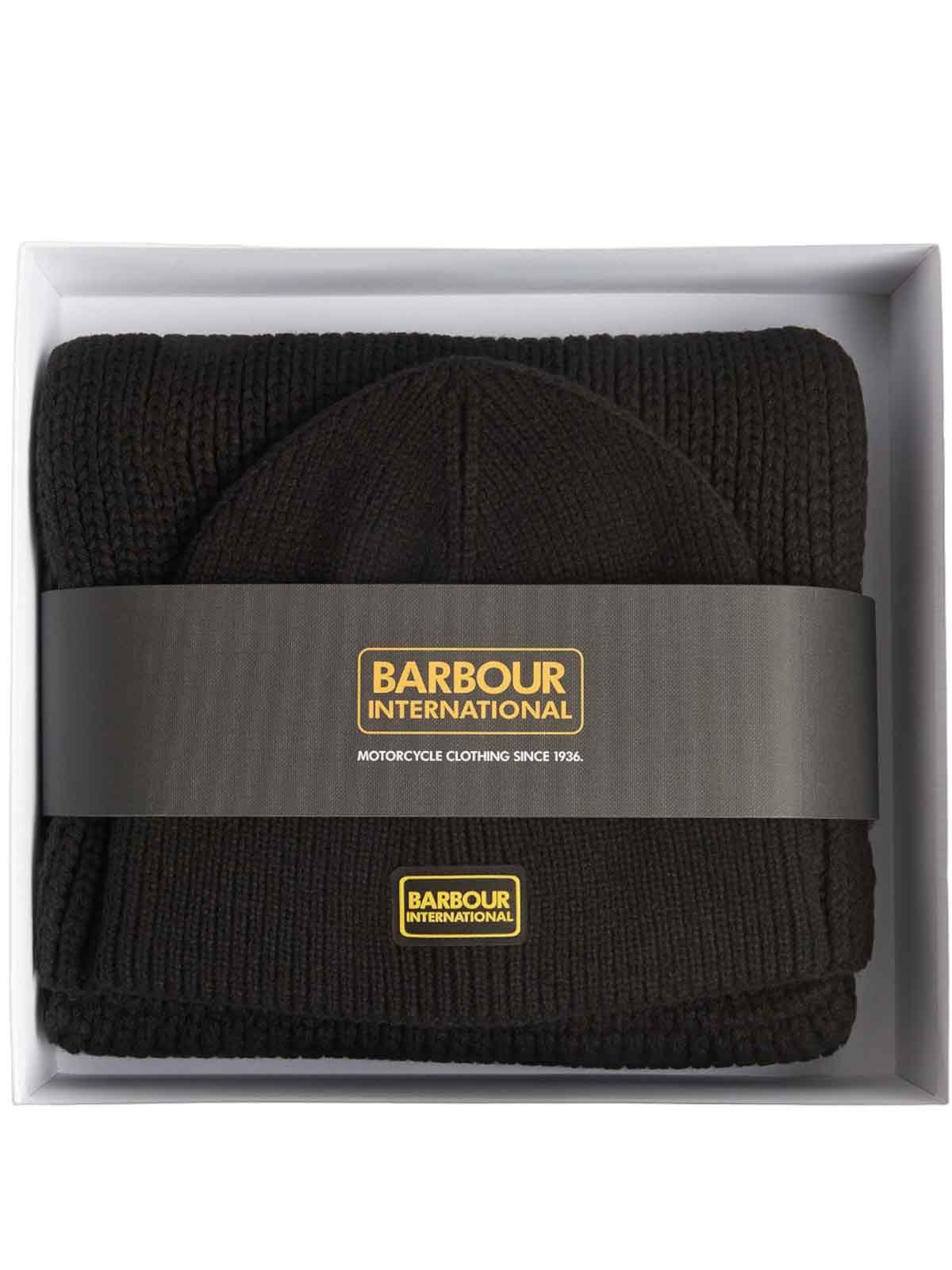 Shop Barbour Gift Set In Black