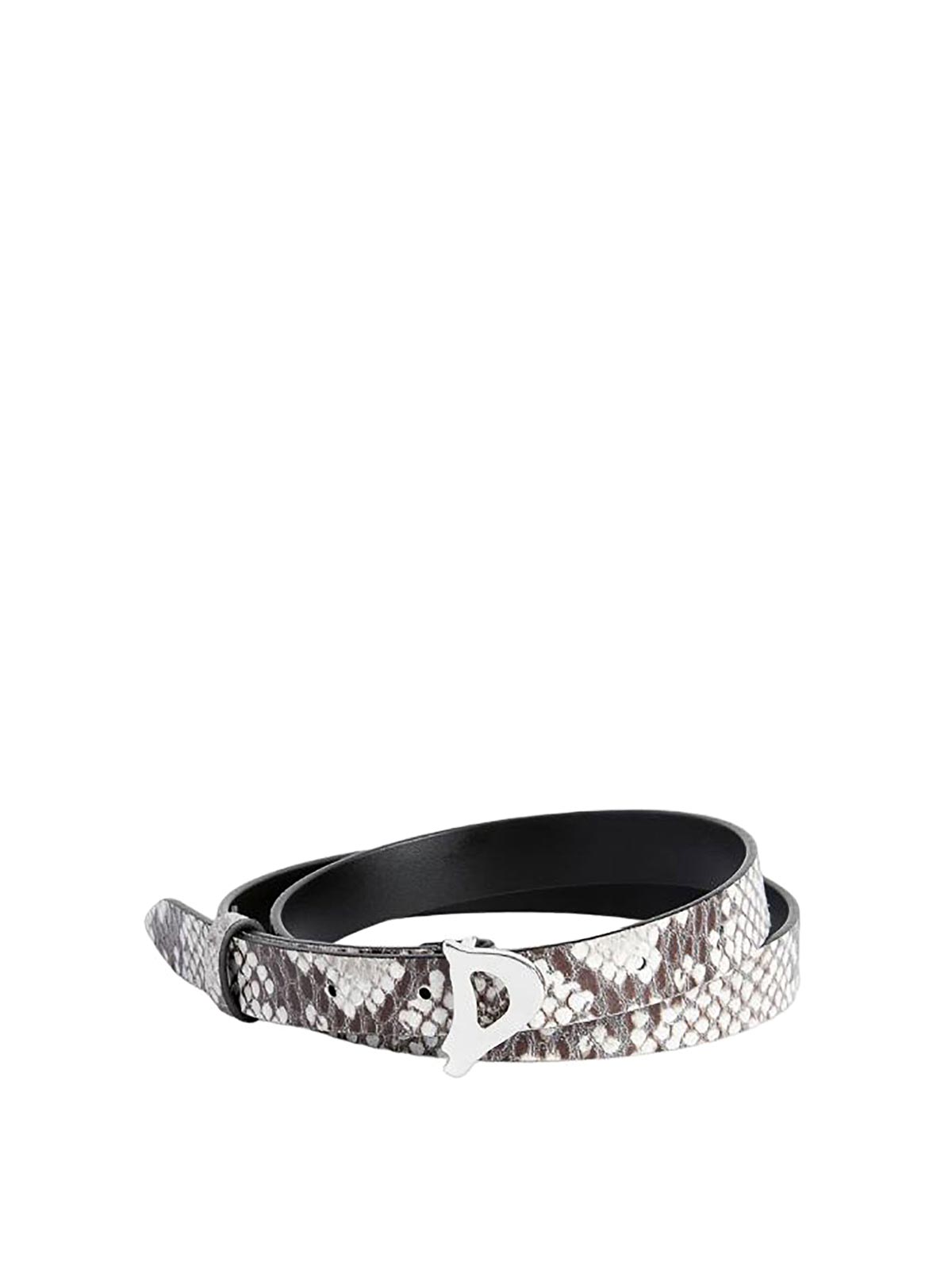 Dondup Belt In White