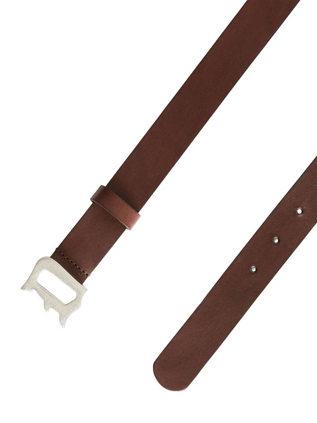 Shop Dondup Belt In Brown