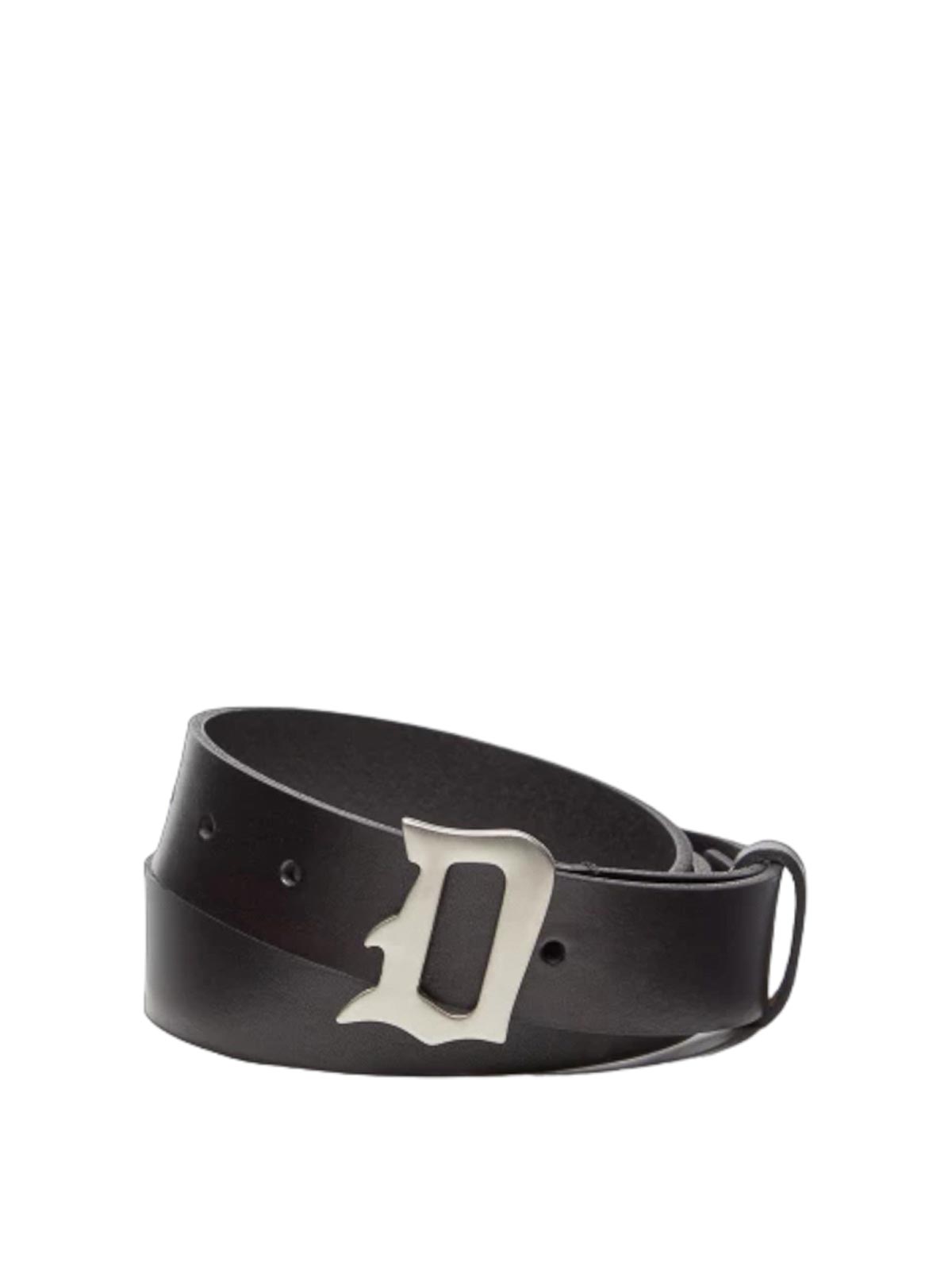 Dondup Belt In Black