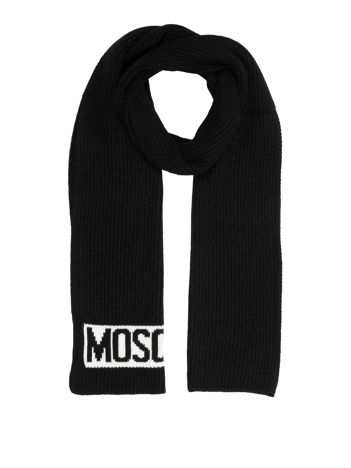 Moschino Scarf In Black