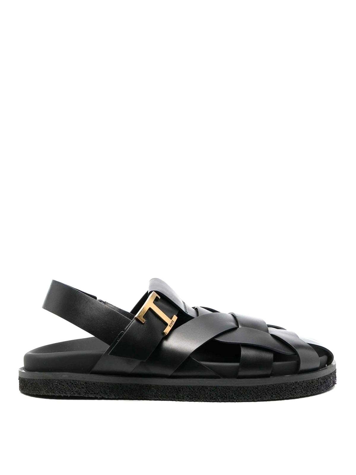 Tod's Sandals In Black