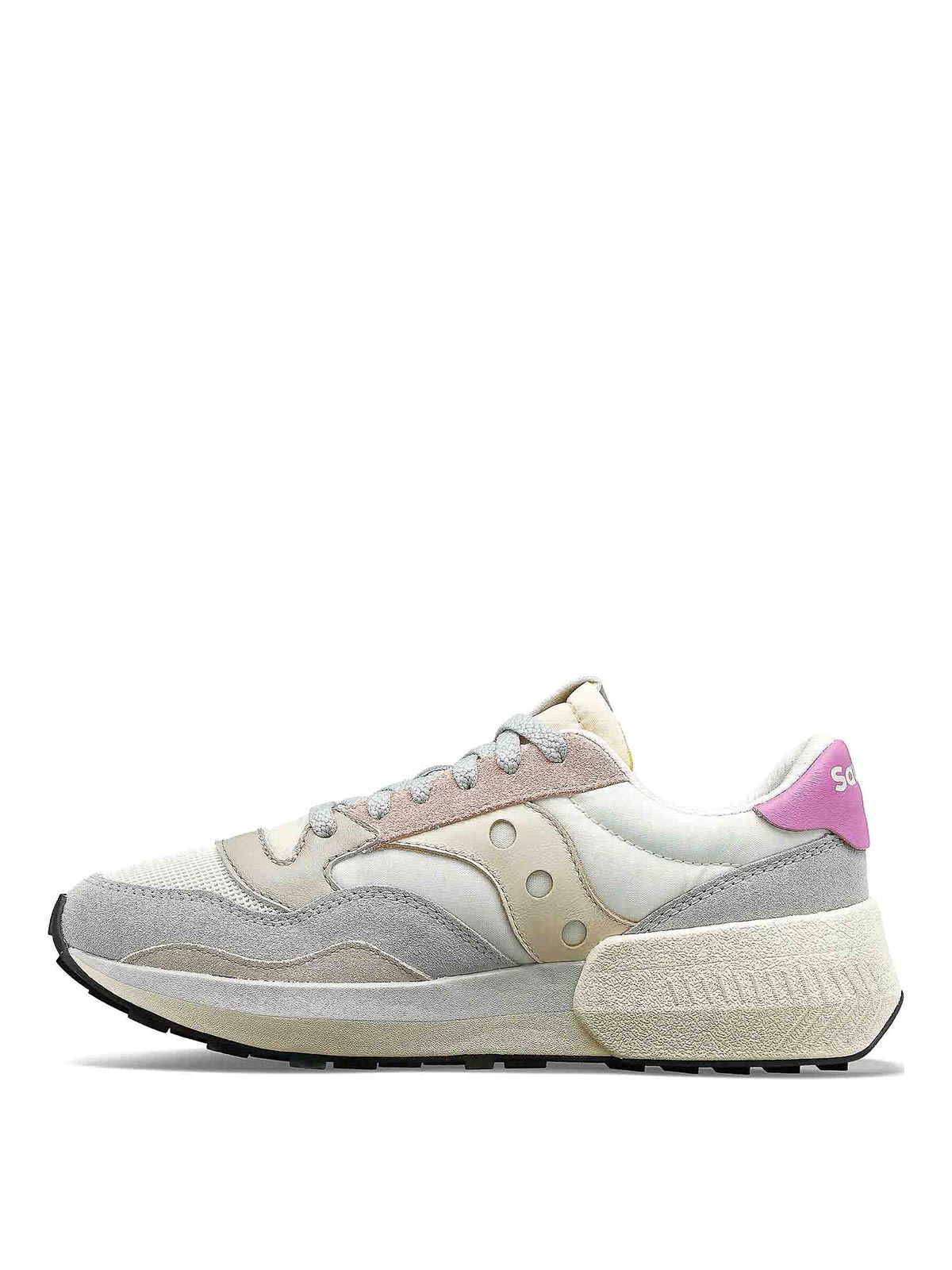 Shop Saucony Logo Sneakers In White