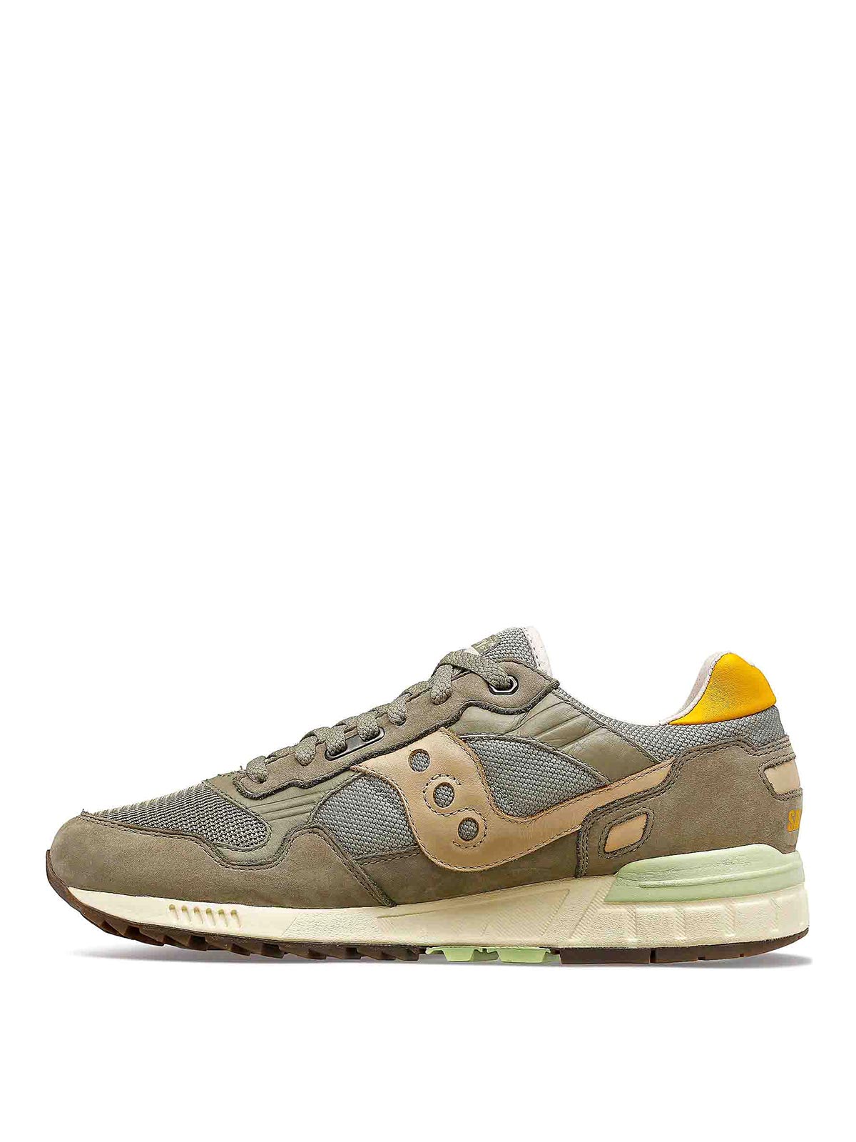 Shop Saucony Logo Sneakers In Grey