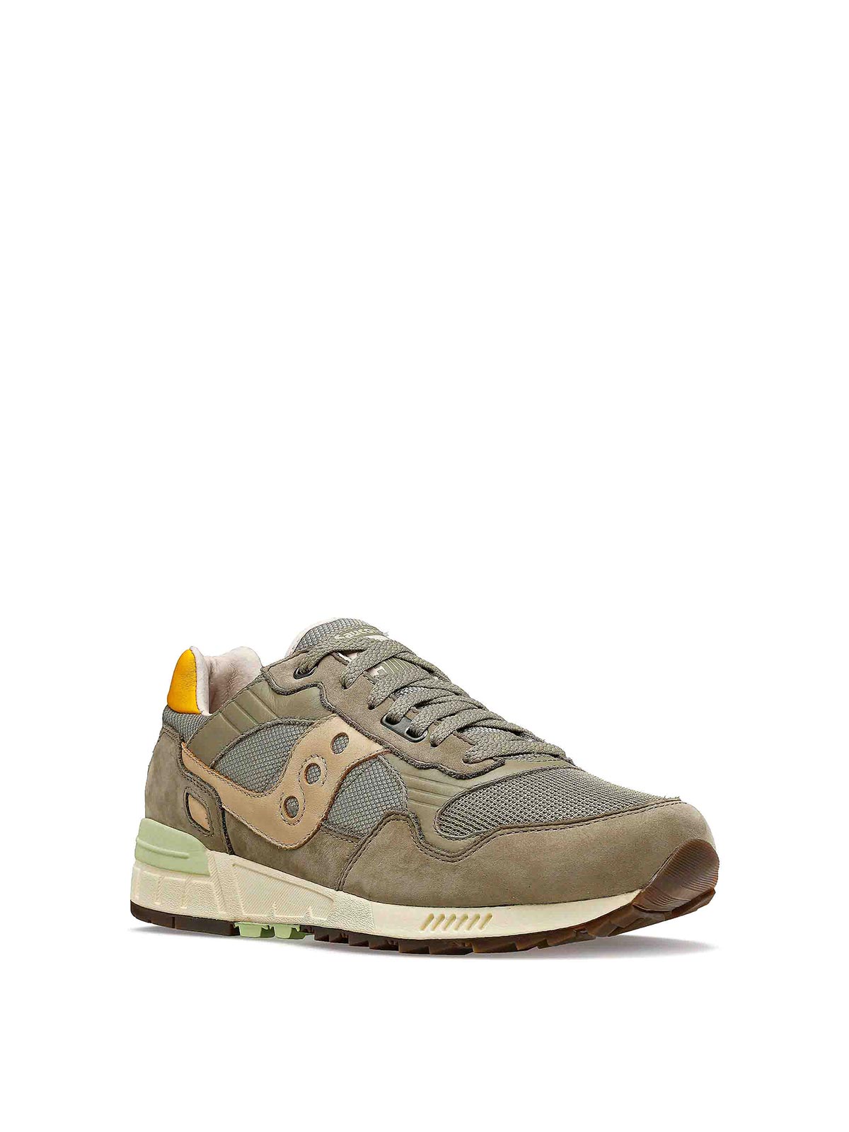 Shop Saucony Logo Sneakers In Grey