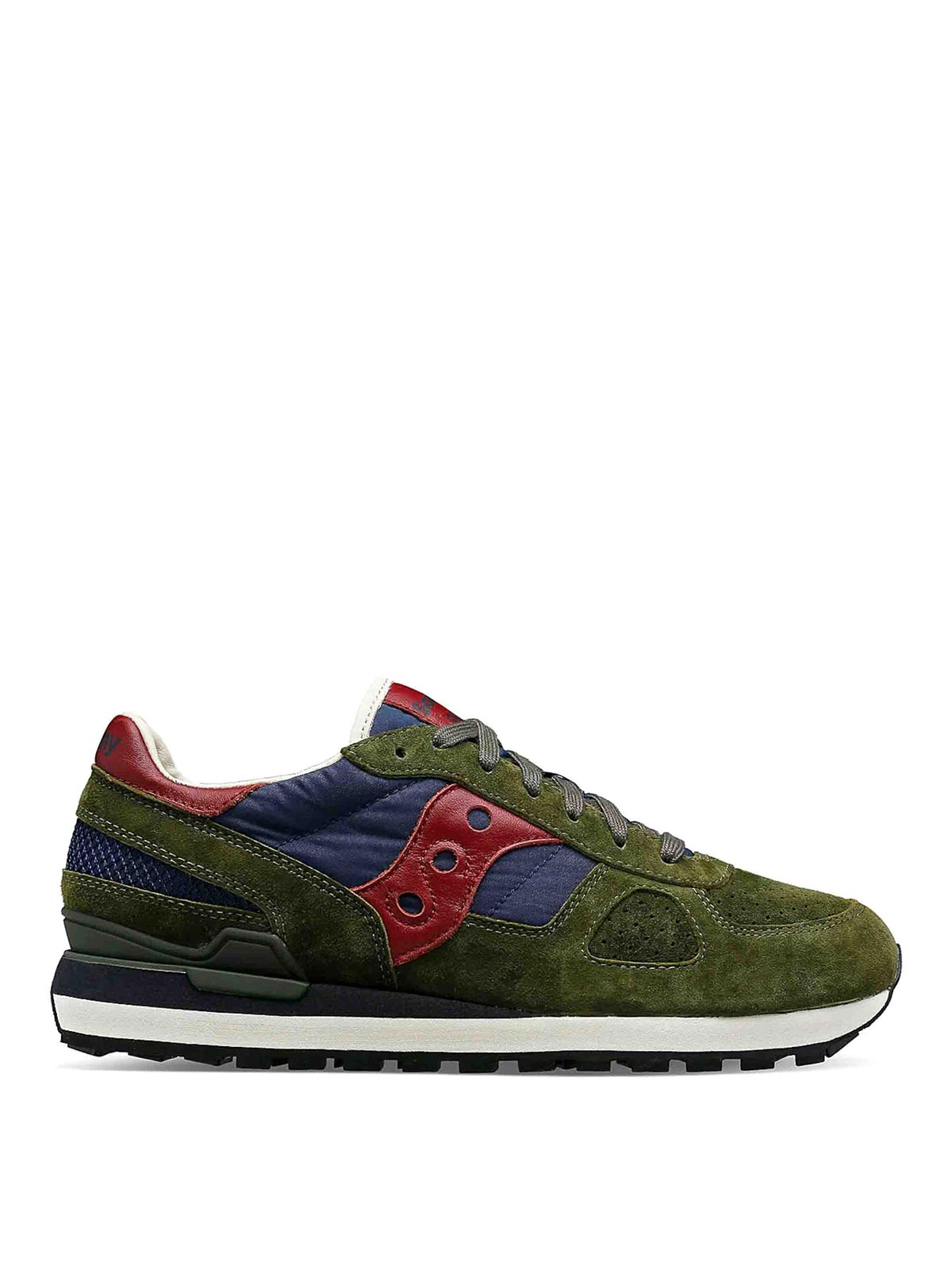 Saucony Logo Sneakers In Green