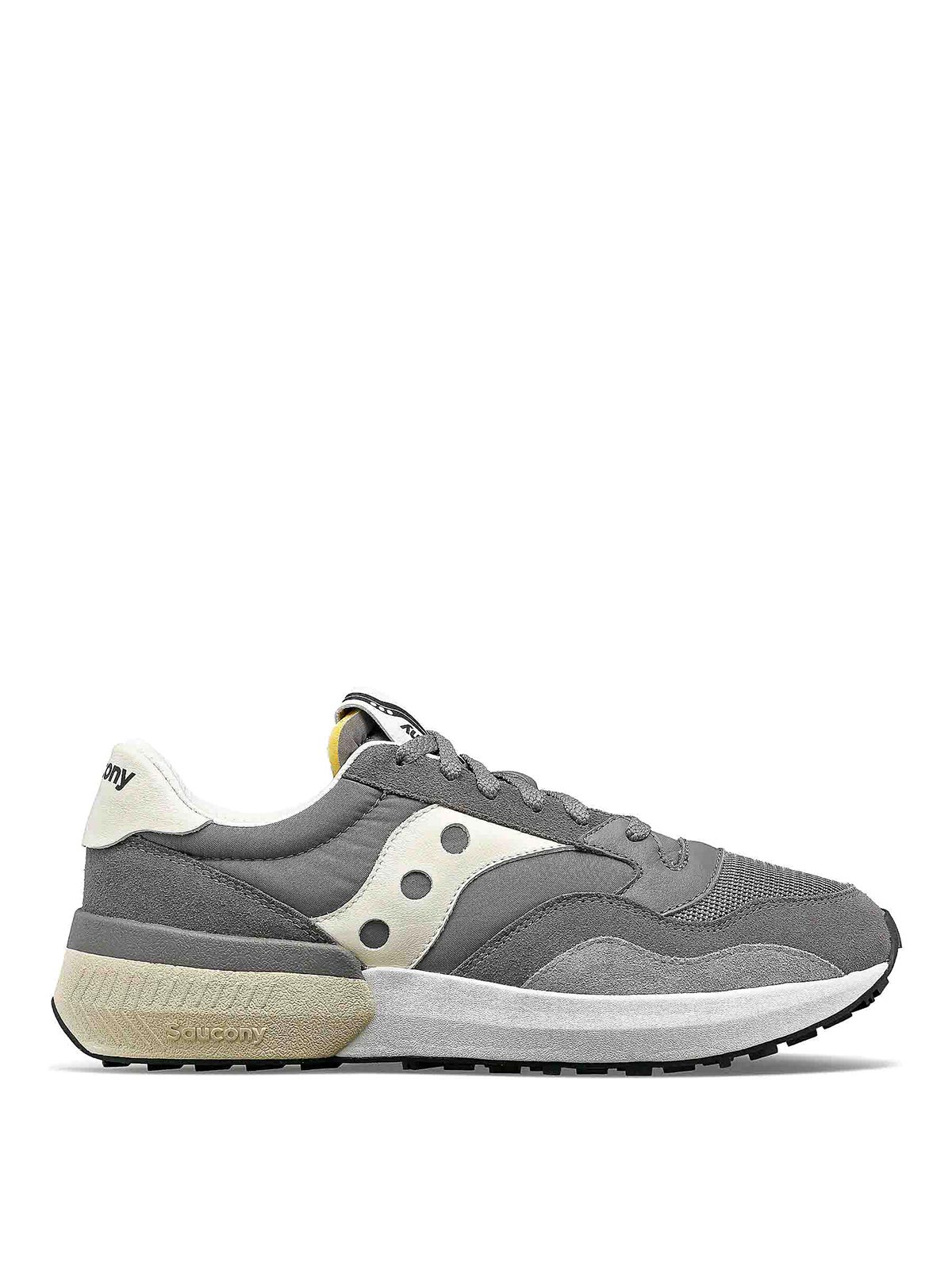 Saucony Logo Sneakers In Grey