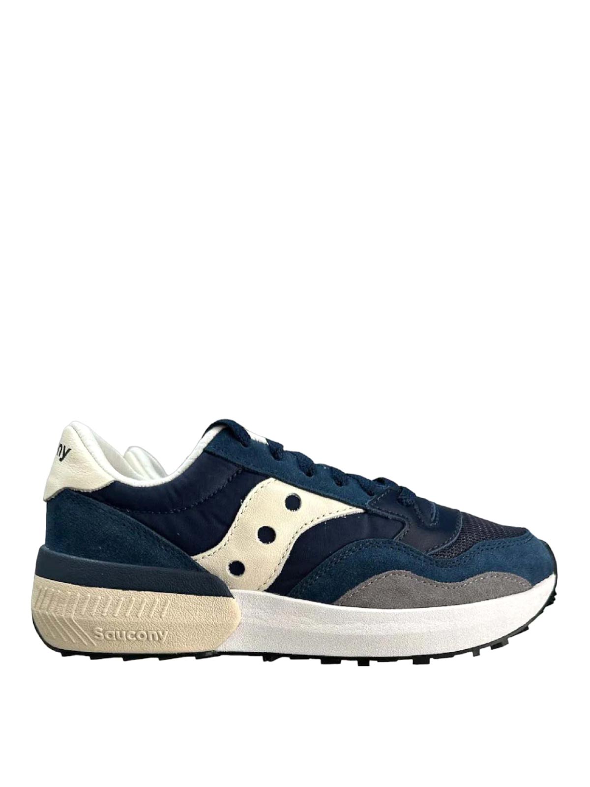 Saucony Logo Sneakers In Blue