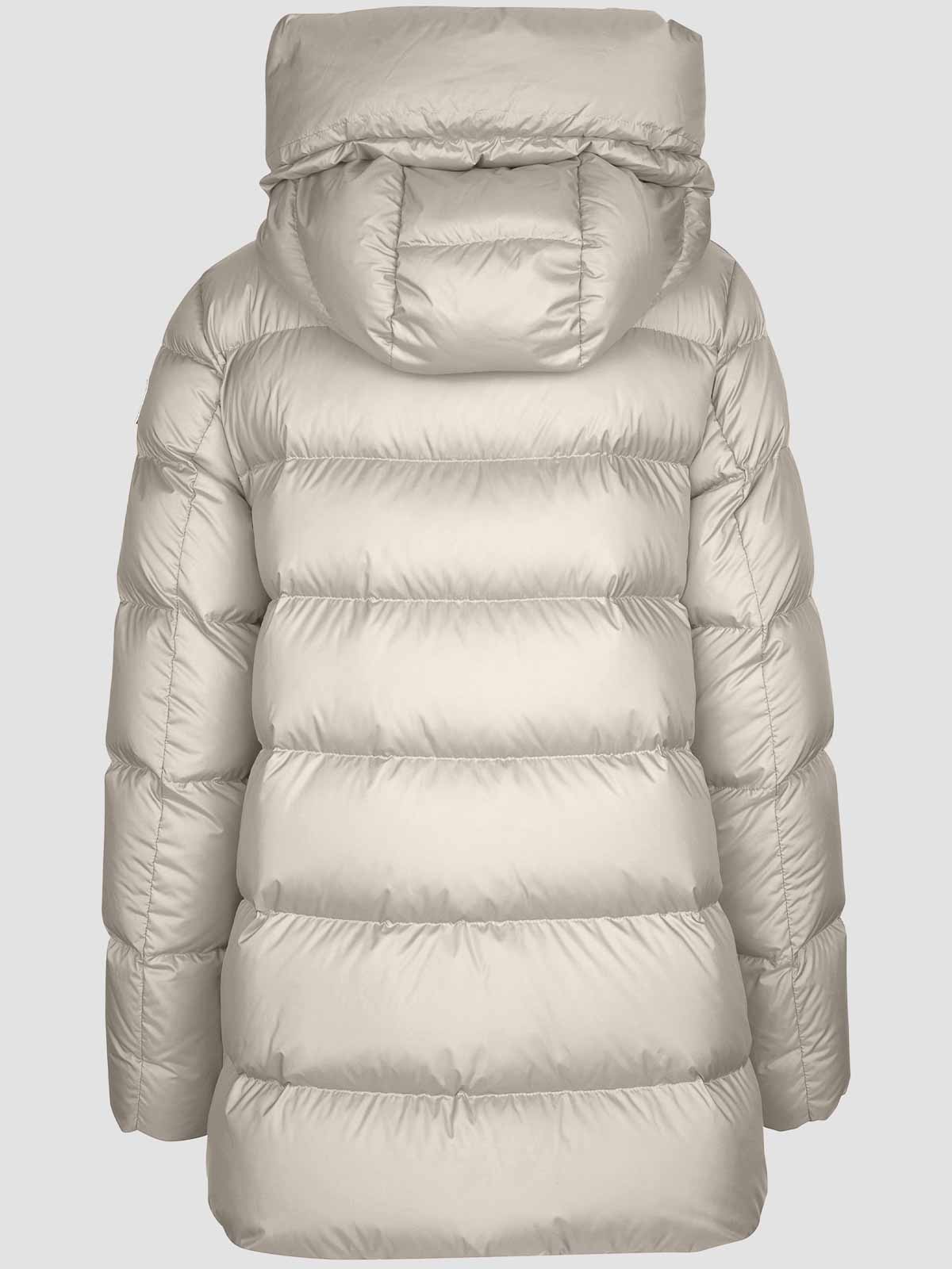 Shop Add Hooded Down Jacket In White