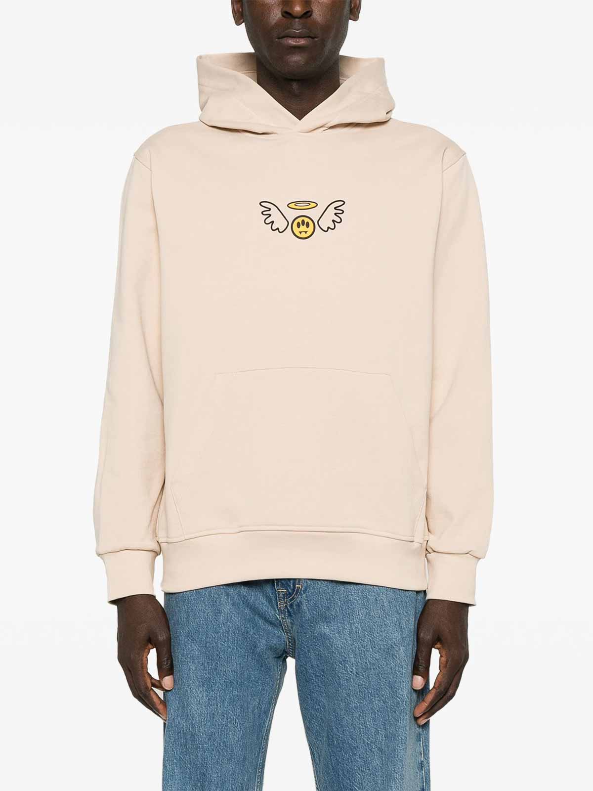 Shop Barrow Hoodie In Light Beige