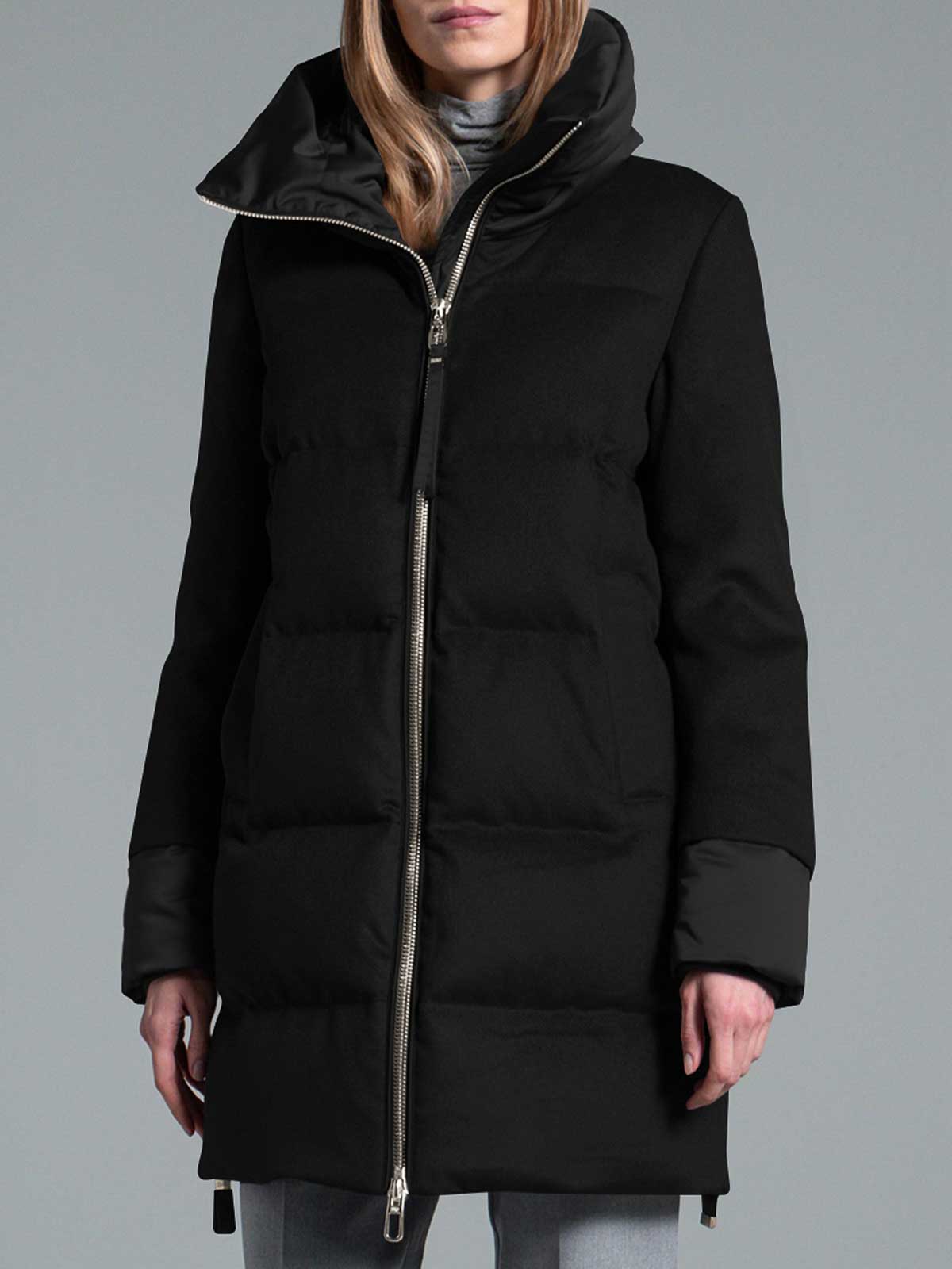 Shop Duno Quilted Down Jacket In Black