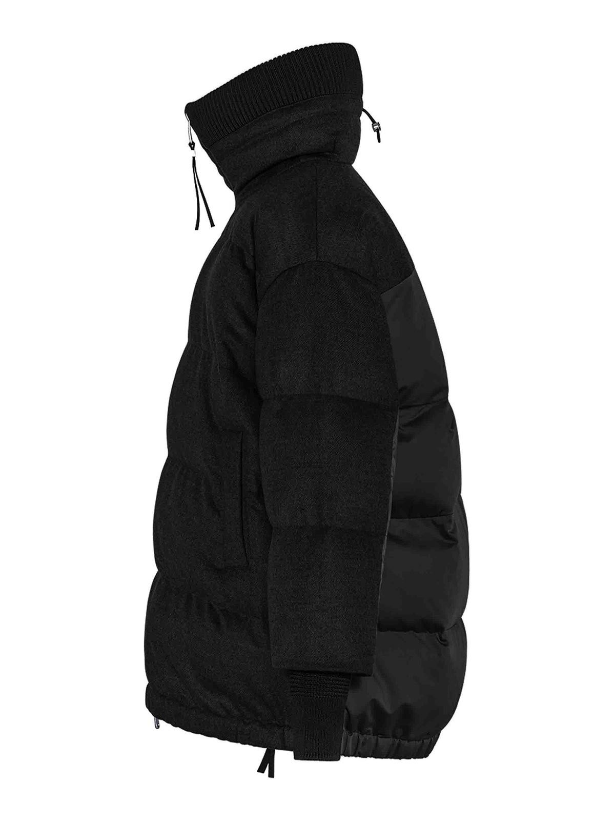 Shop Duno Long Down Jacket In Black