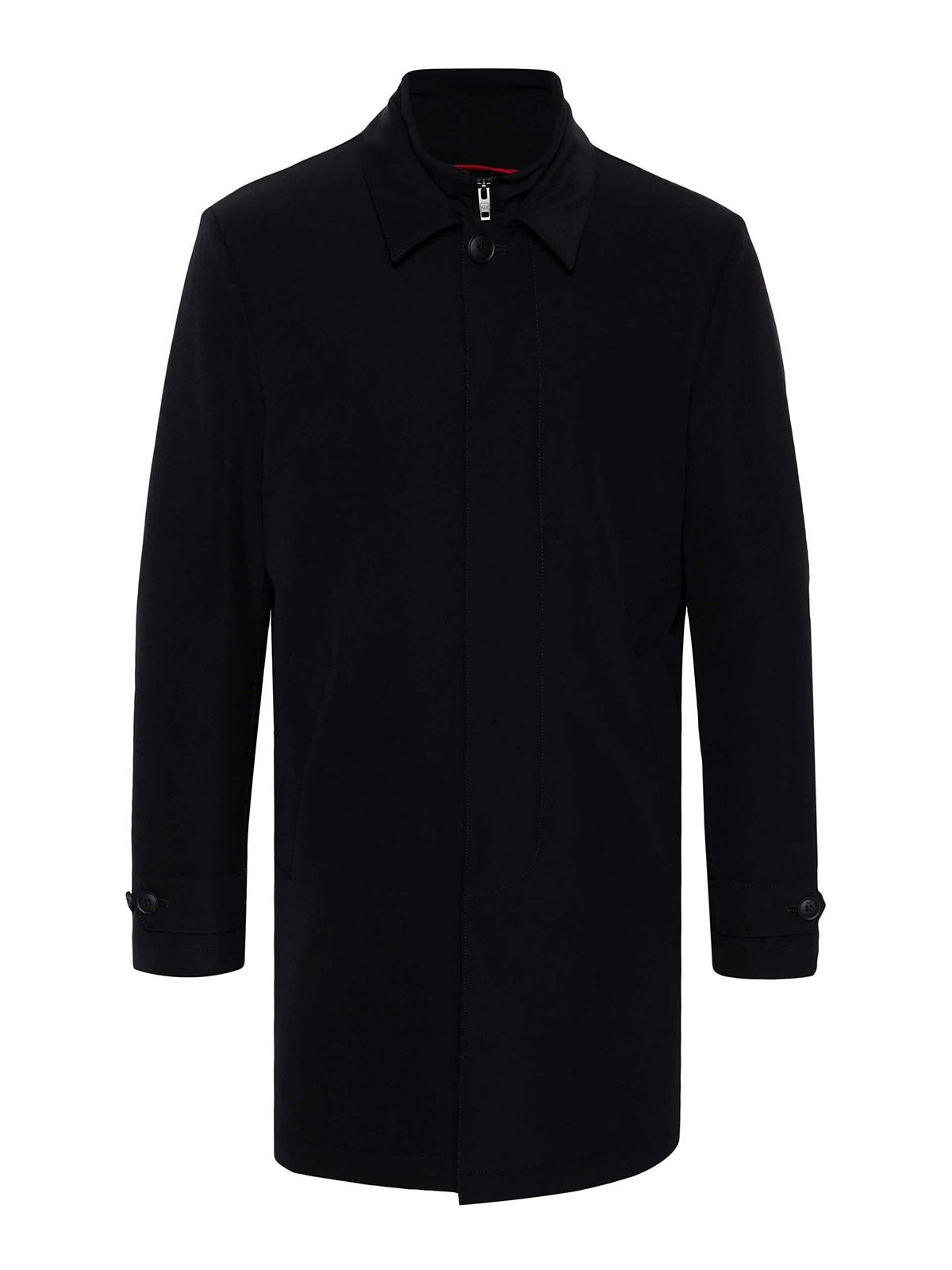 Shop Fay Coat In Black